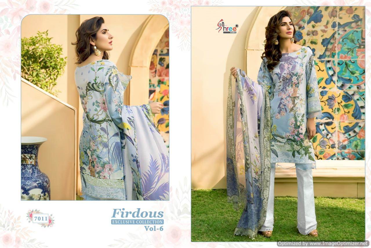 Shree Present Firdous Exclusive Collection Vol 6 Pakistani Suits