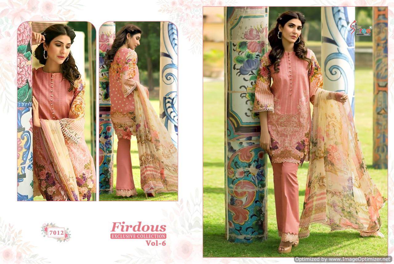 Shree Present Firdous Exclusive Collection Vol 6 Pakistani Suits
