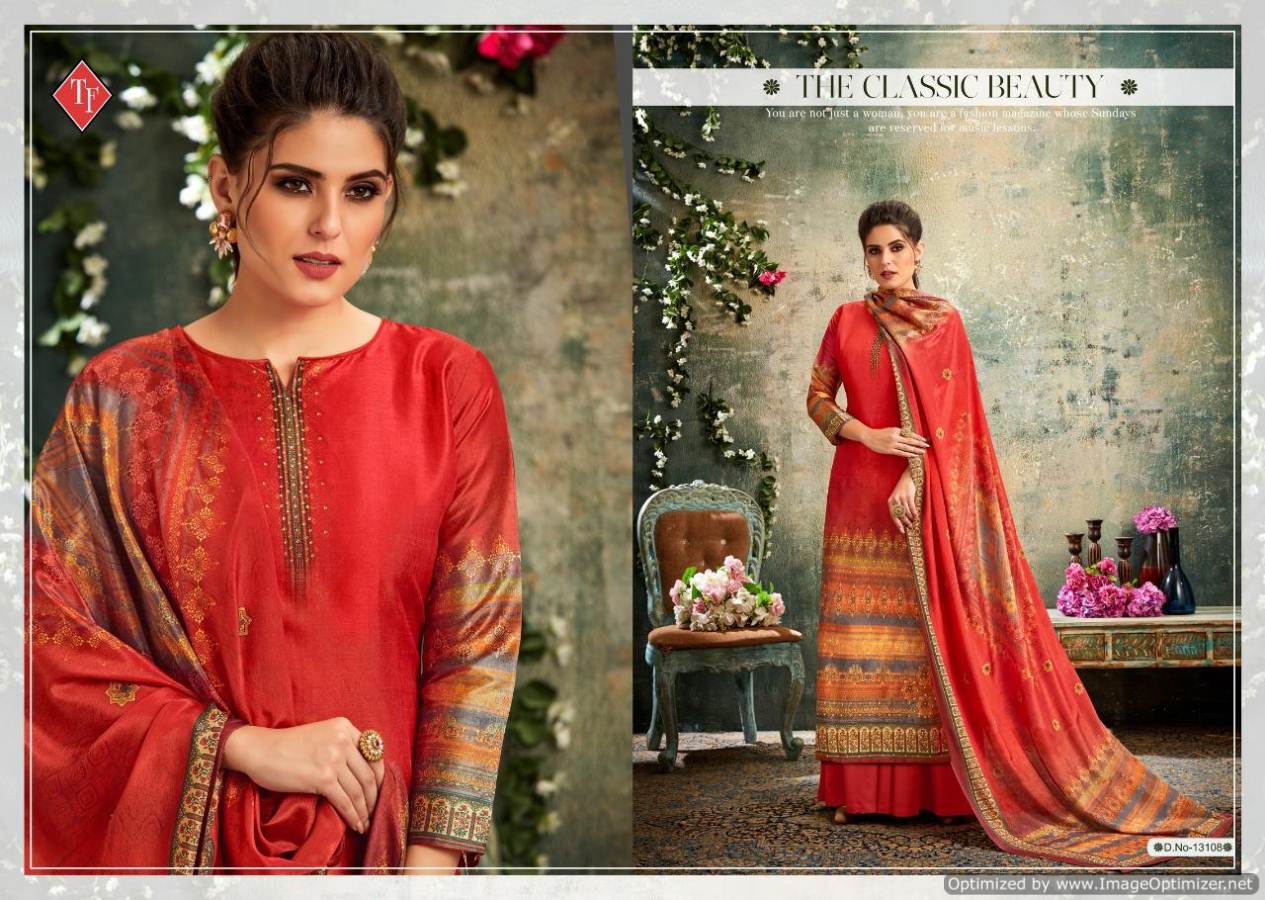 Tanishk Present Bloom Designer Dress Material Collection.