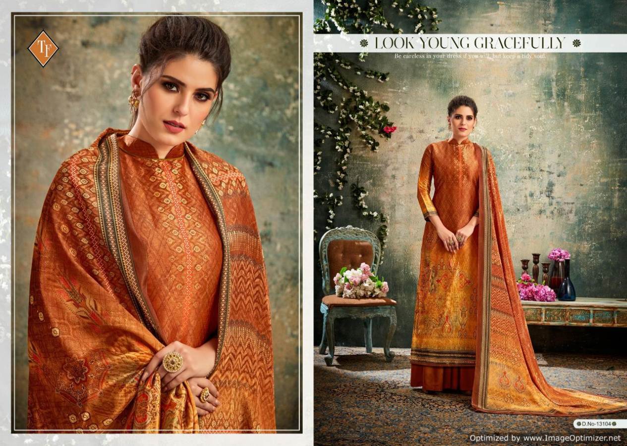 Tanishk Present Bloom Designer Dress Material Collection.