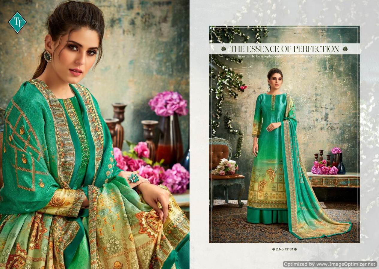 Tanishk Present Bloom Designer Dress Material Collection.