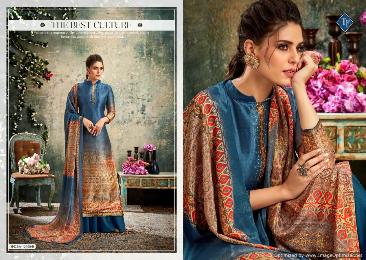 Tanishk Present Bloom Designer Dress Material Collection.
