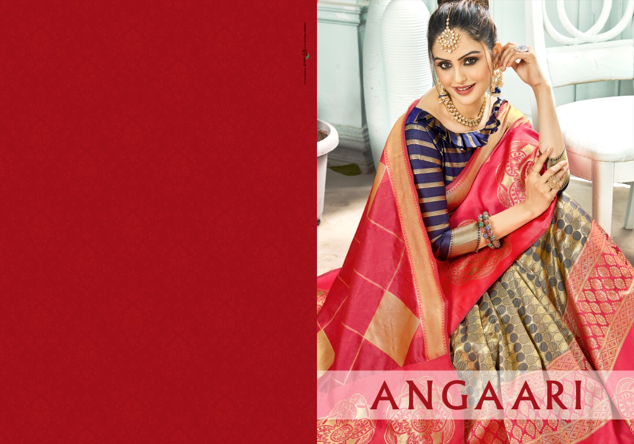 Ynf Present Angari Silk Sarees Catalogue