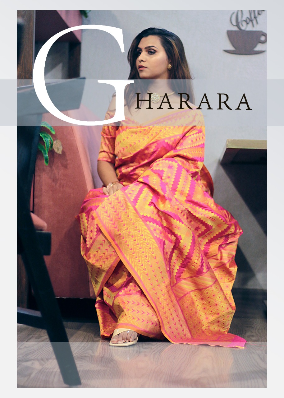 Ynf Present Gharara Silk Sarees Catalogue