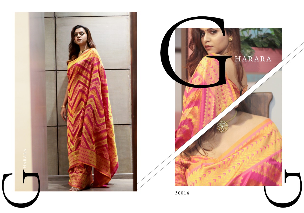 Ynf Present Gharara Silk Sarees Catalogue