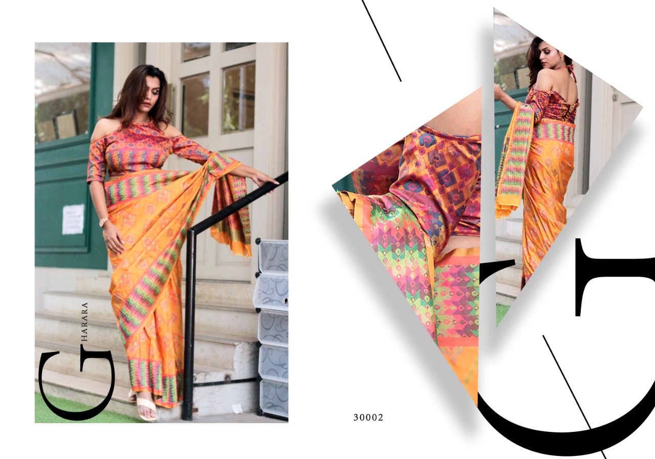 Ynf Present Gharara Silk Sarees Catalogue