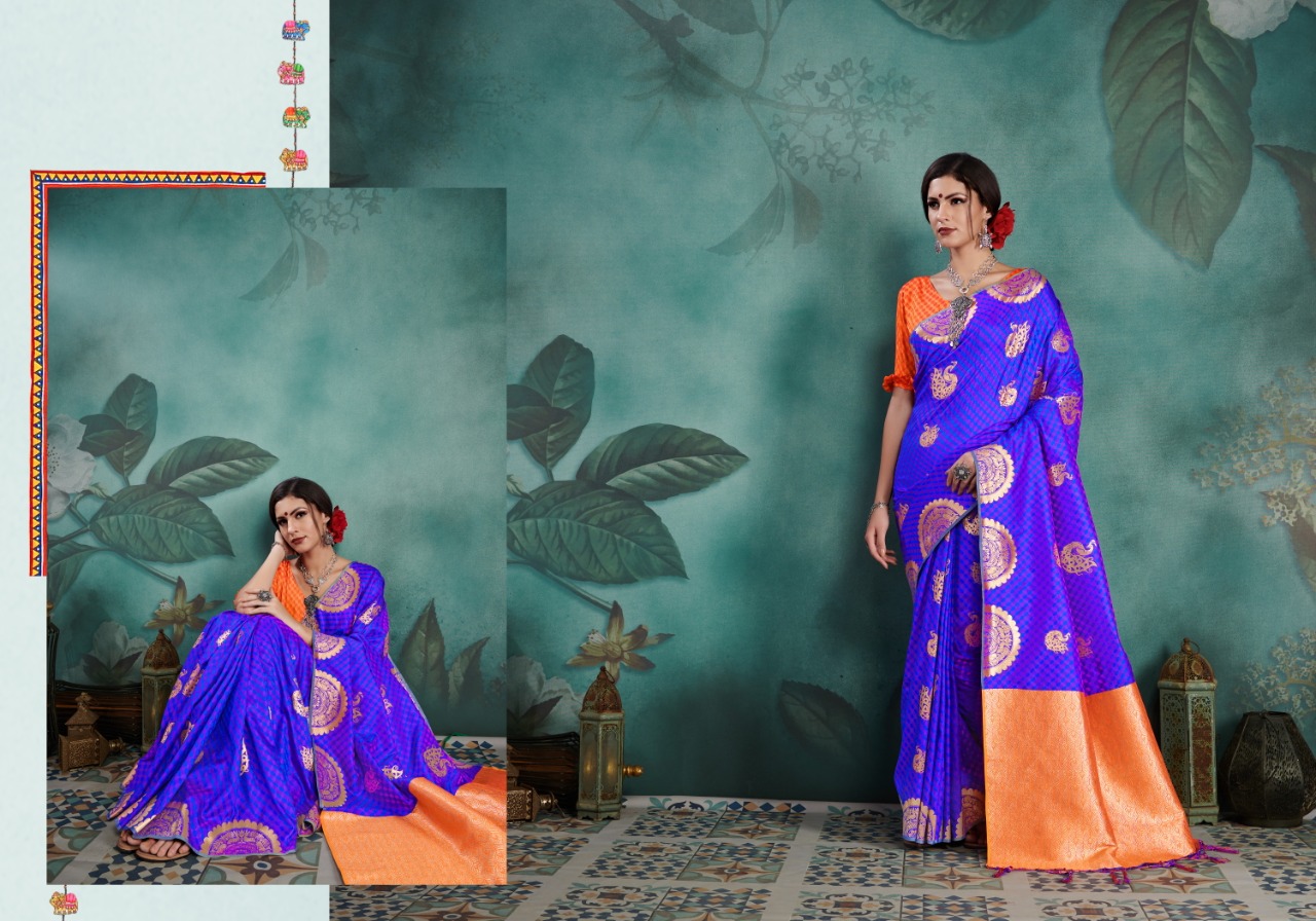 Ynf Present Pranpur Silk Sarees Catalogue