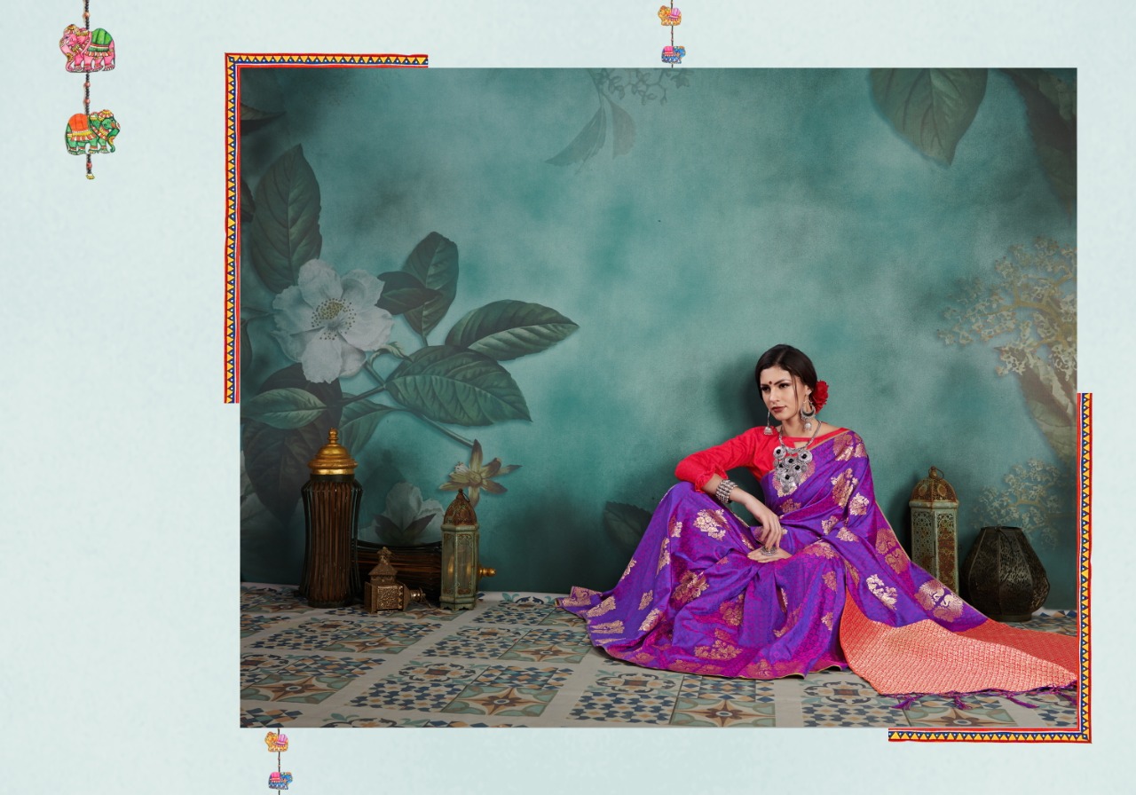 Ynf Present Pranpur Silk Sarees Catalogue