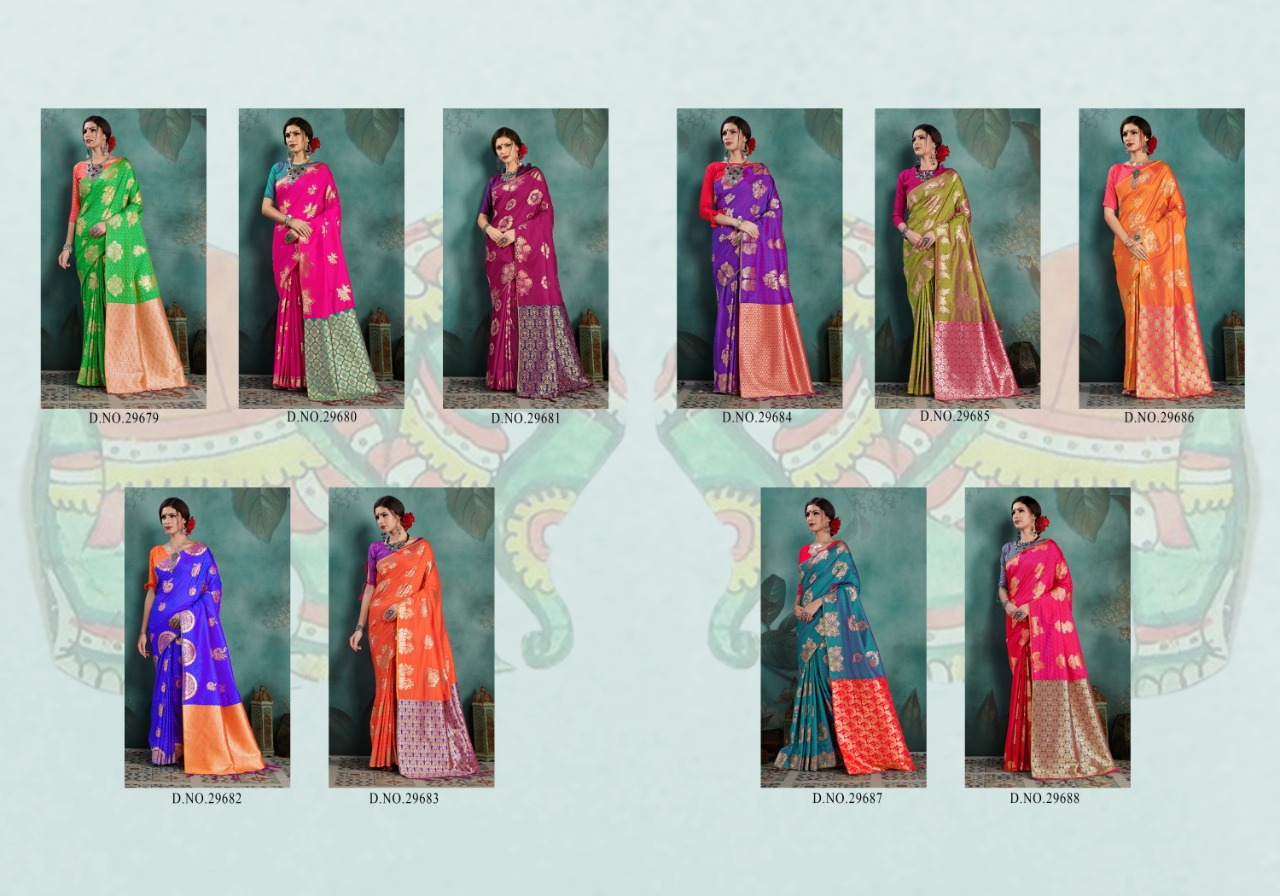Ynf Present Pranpur Silk Sarees Catalogue