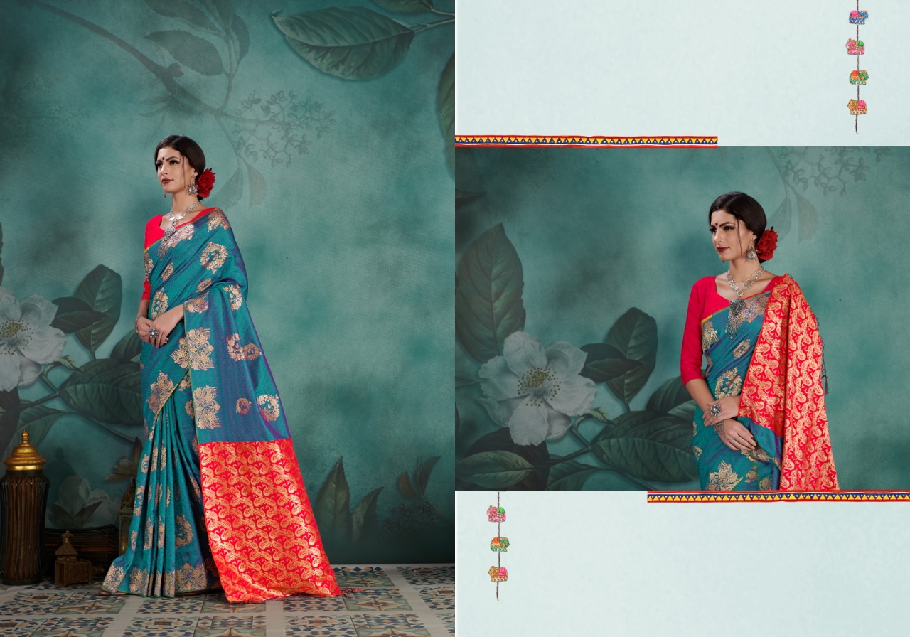 Ynf Present Pranpur Silk Sarees Catalogue