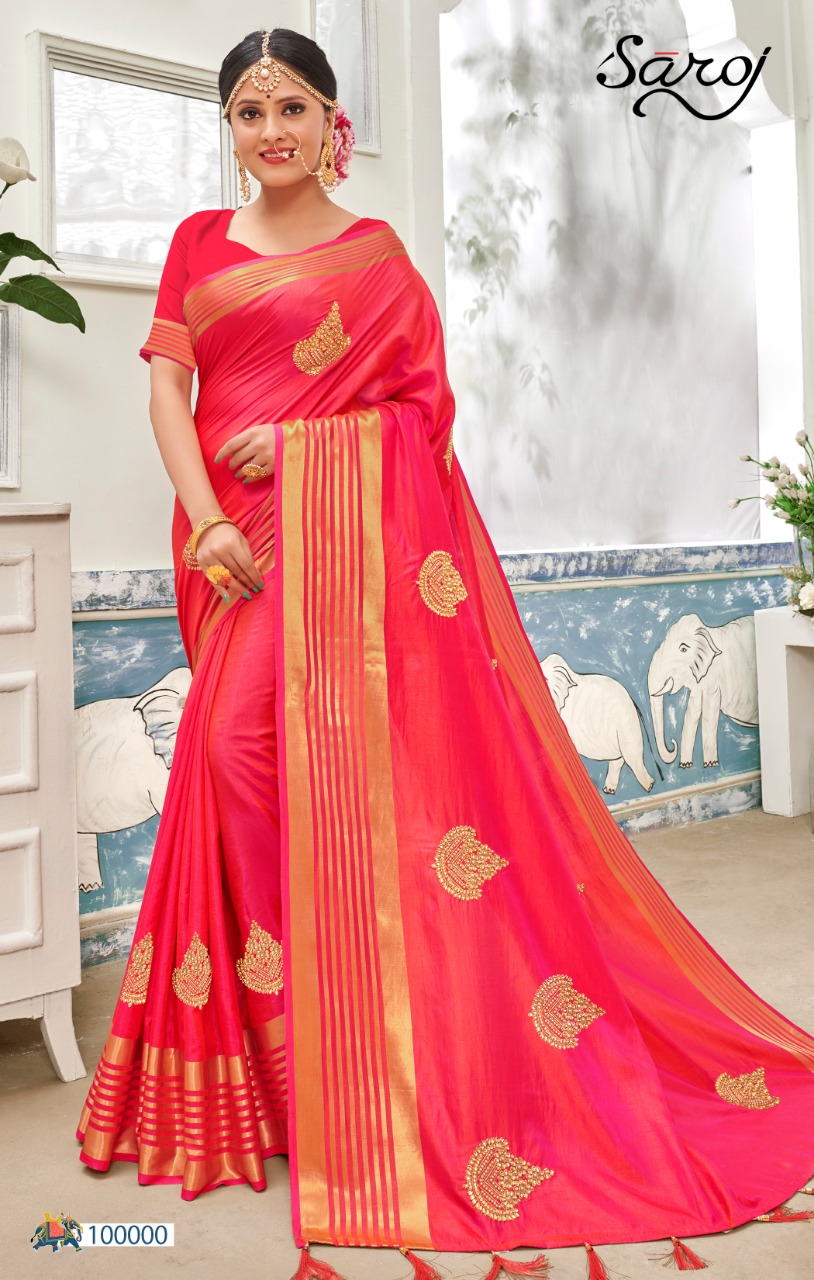 Saroj Present Lilavati Sarees Catalogue