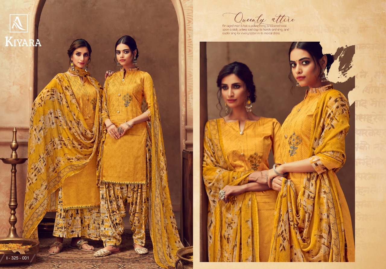 Alok Present Kiyara Dress Material Catalogue