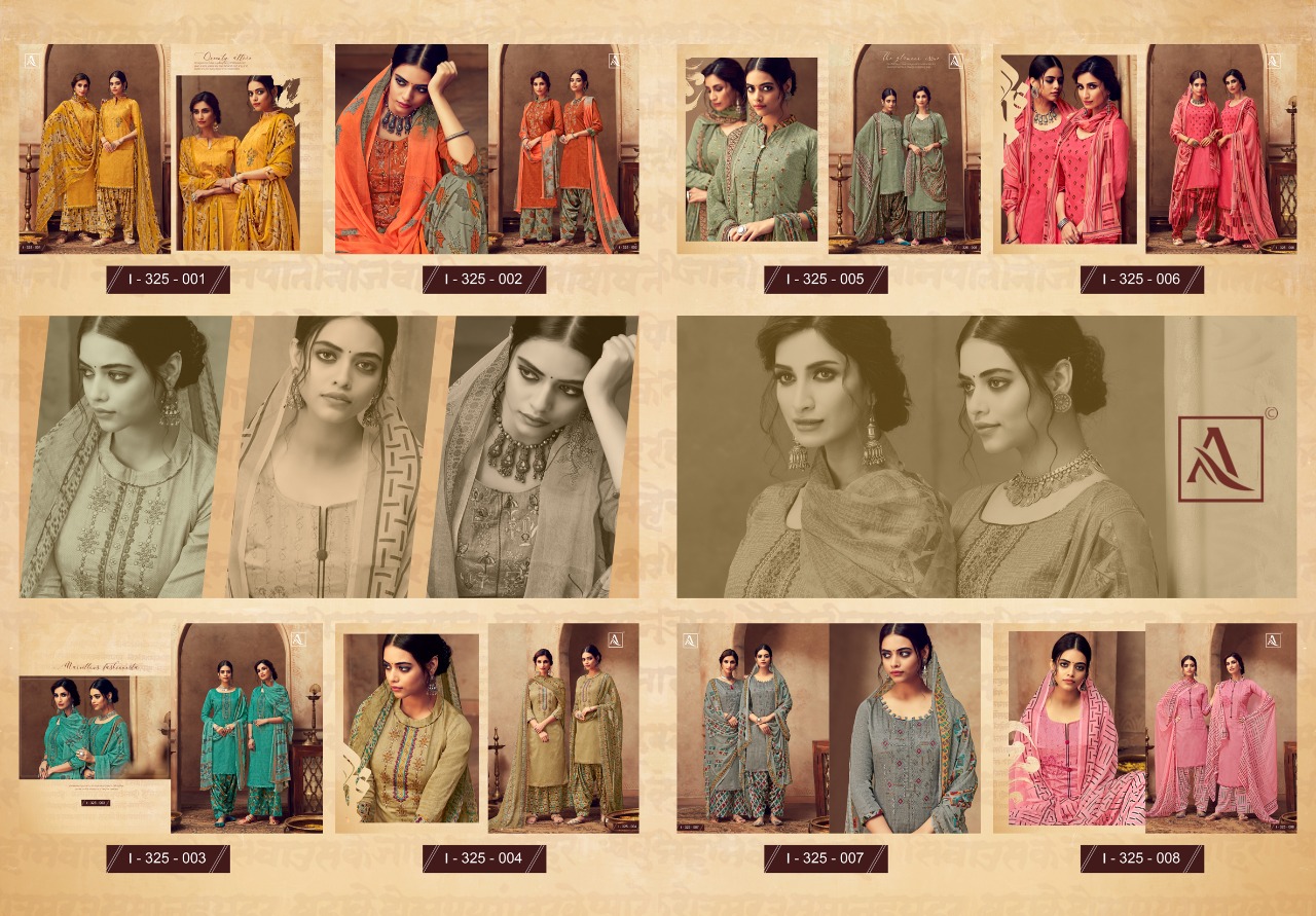 Alok Present Kiyara Dress Material Catalogue