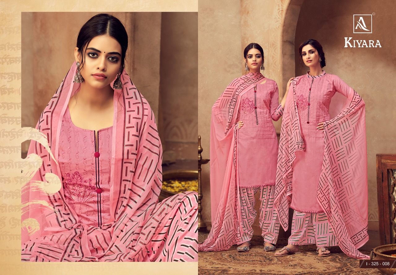 Alok Present Kiyara Dress Material Catalogue