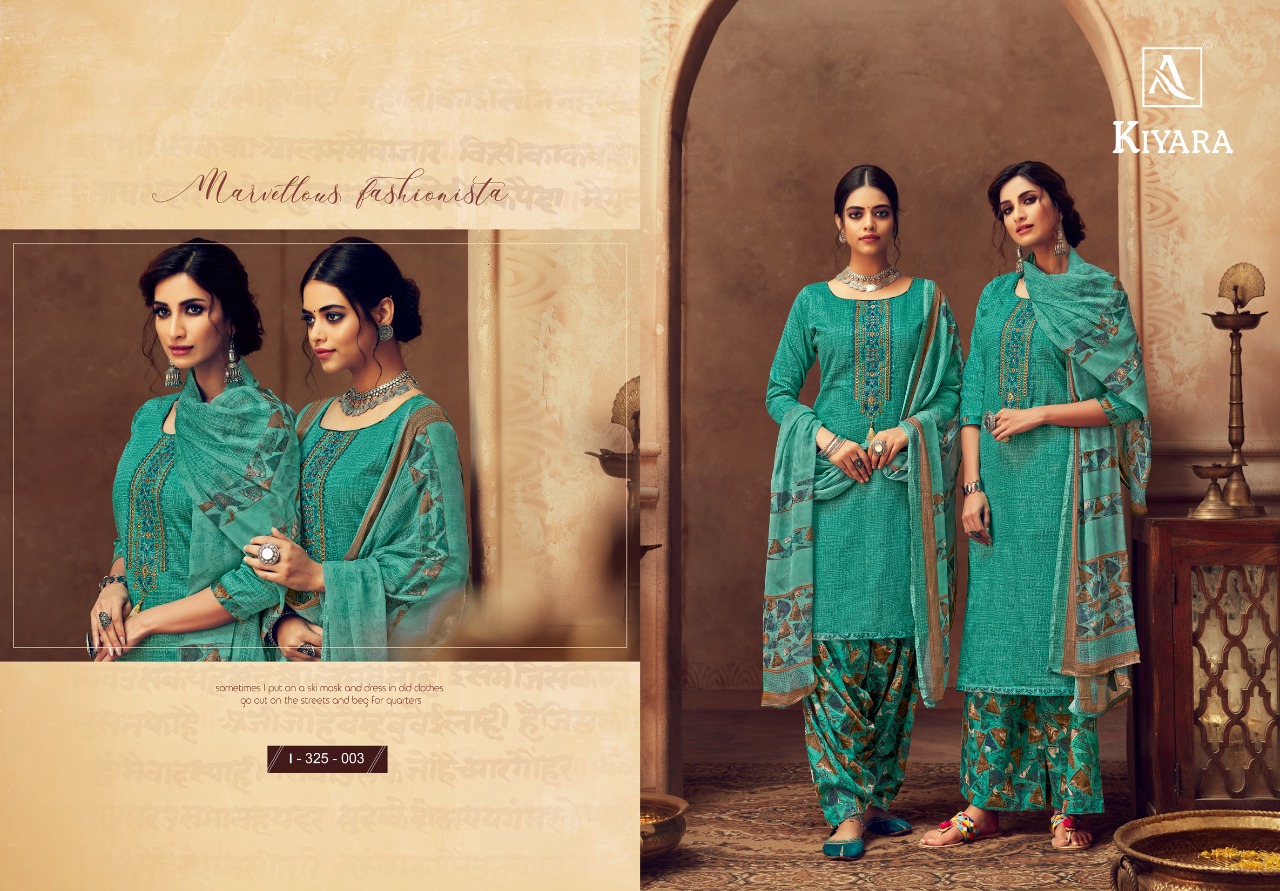 Alok Present Kiyara Dress Material Catalogue