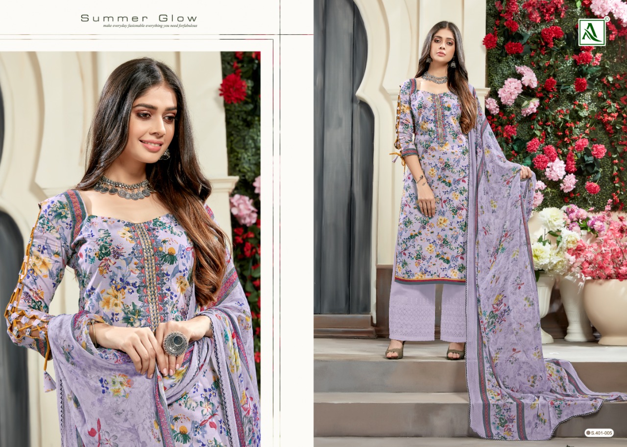 Alok Present Pihu Dress Material Catalogue