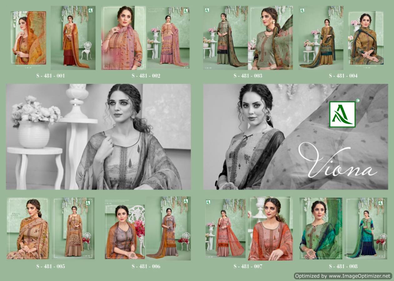 Alok Present Viona Dress Material Collection.