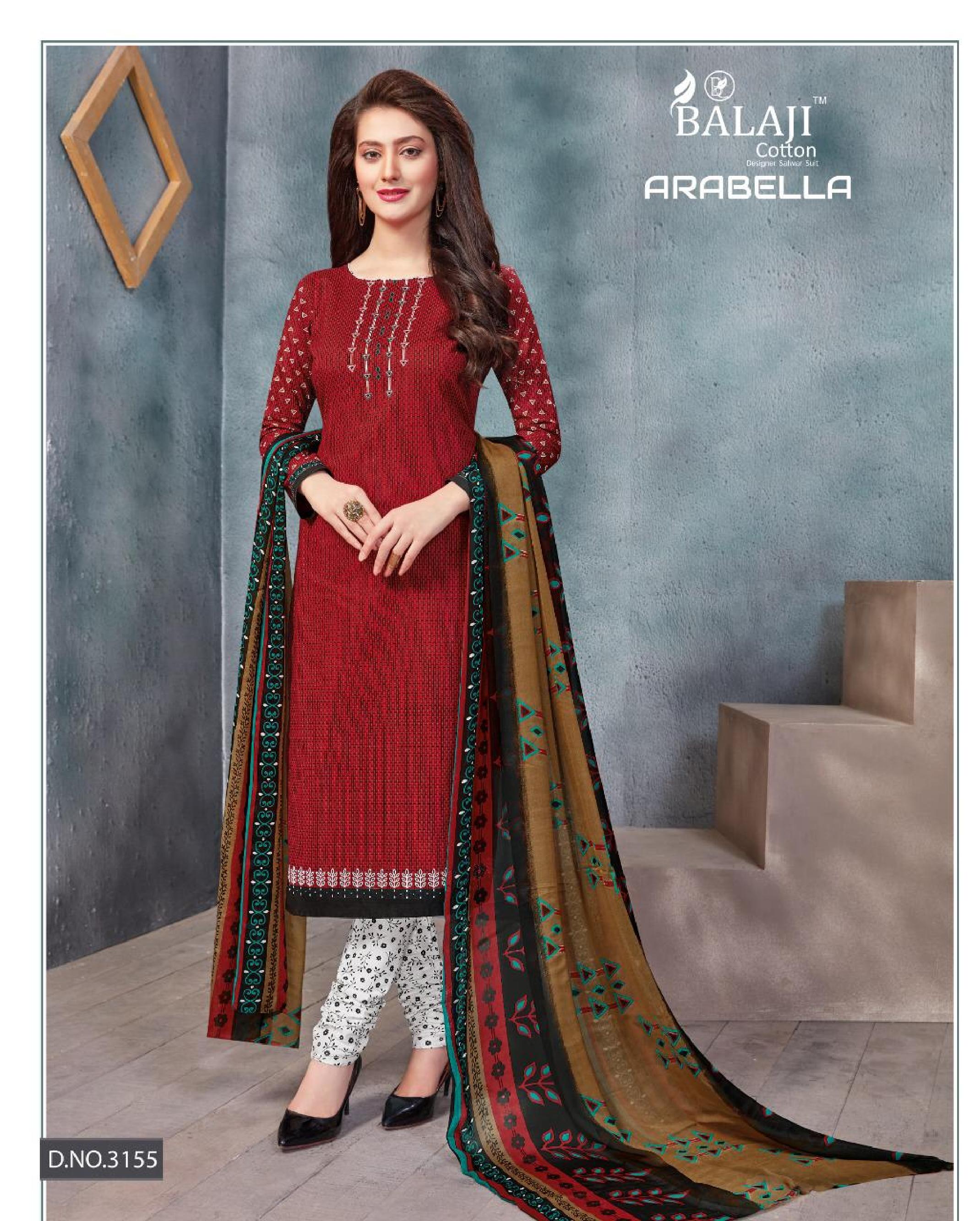Balaji Present Arabella Vol 14 Dress Material