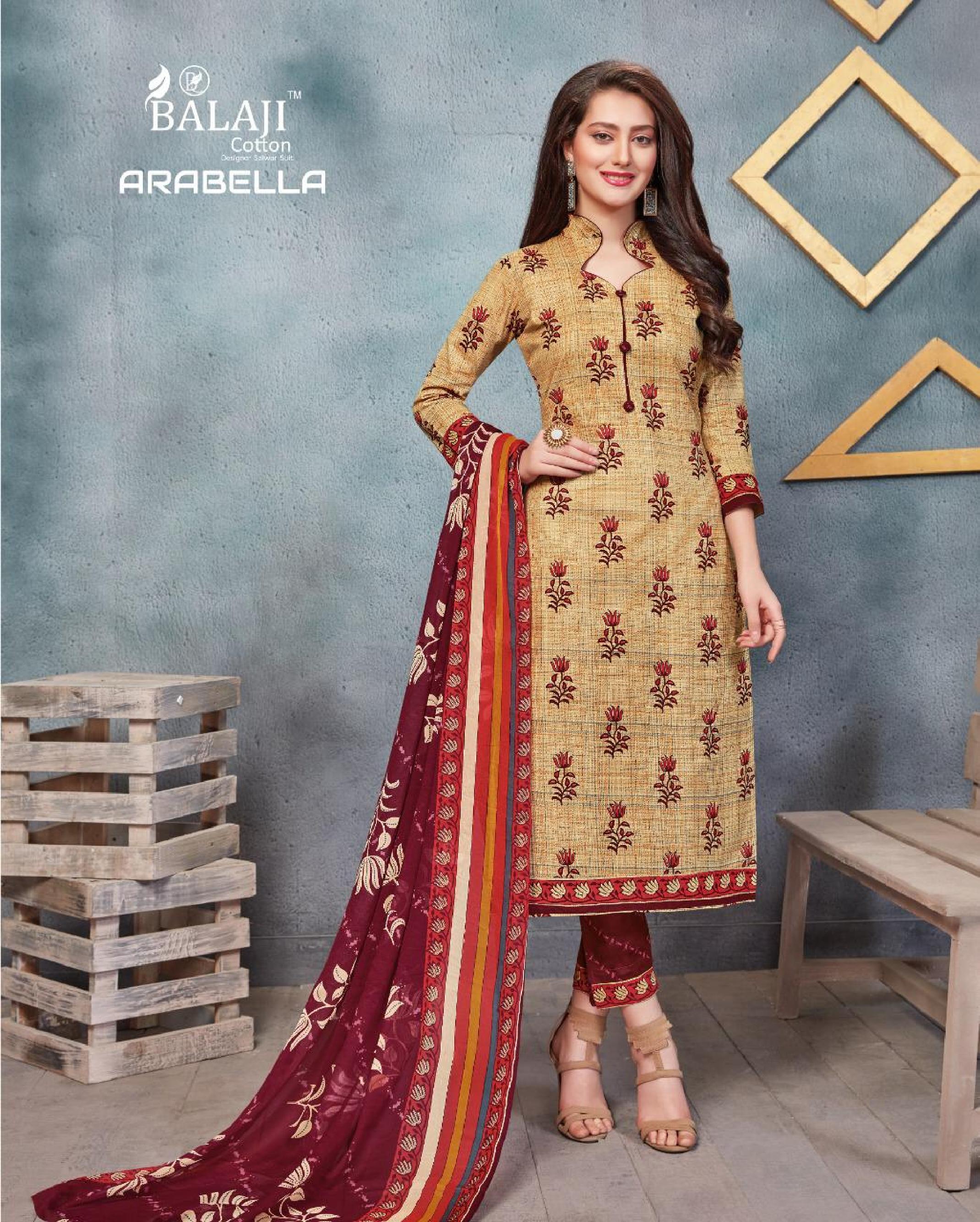 Balaji Present Arabella Vol 14 Dress Material