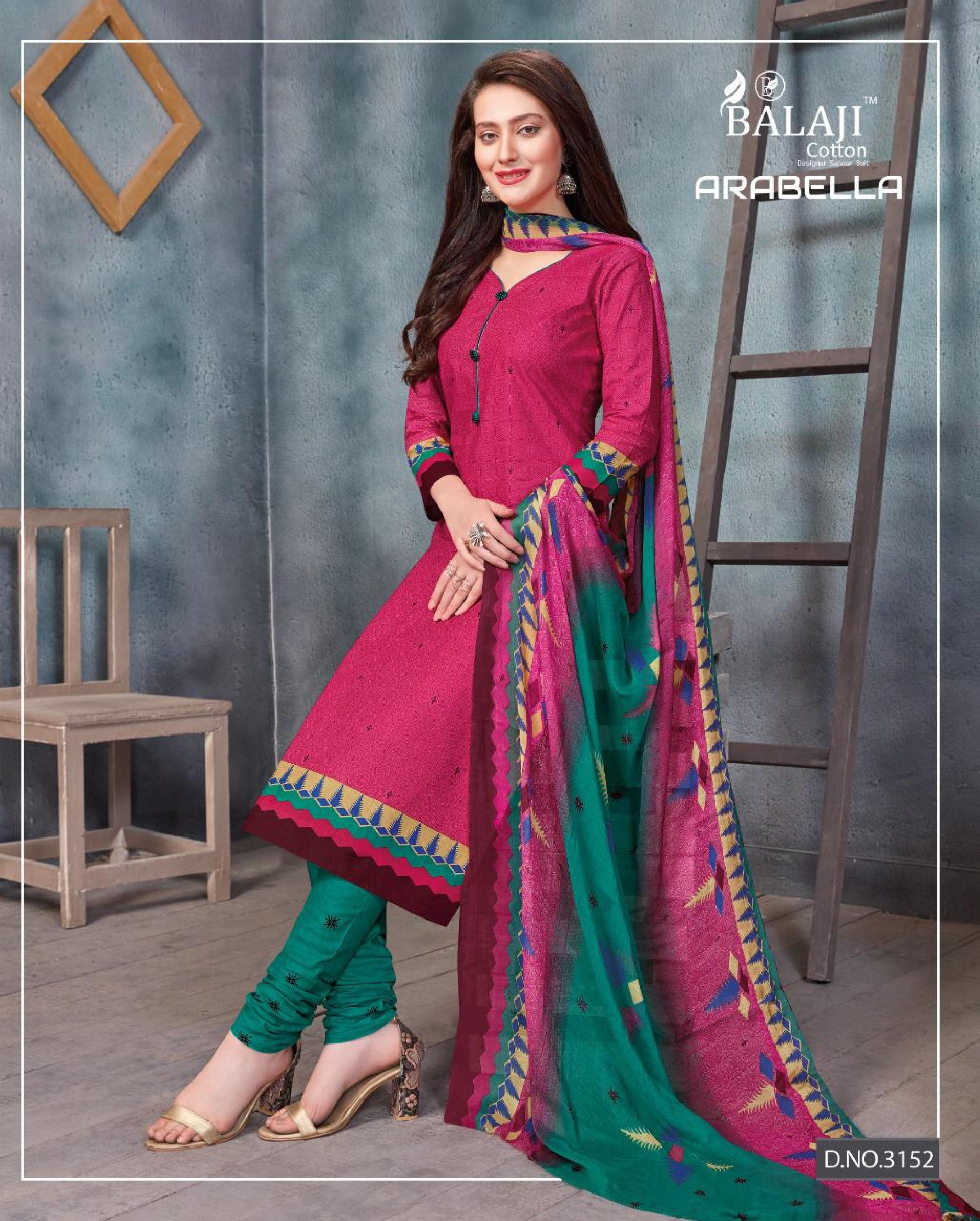 Balaji Present Arabella Vol 14 Dress Material