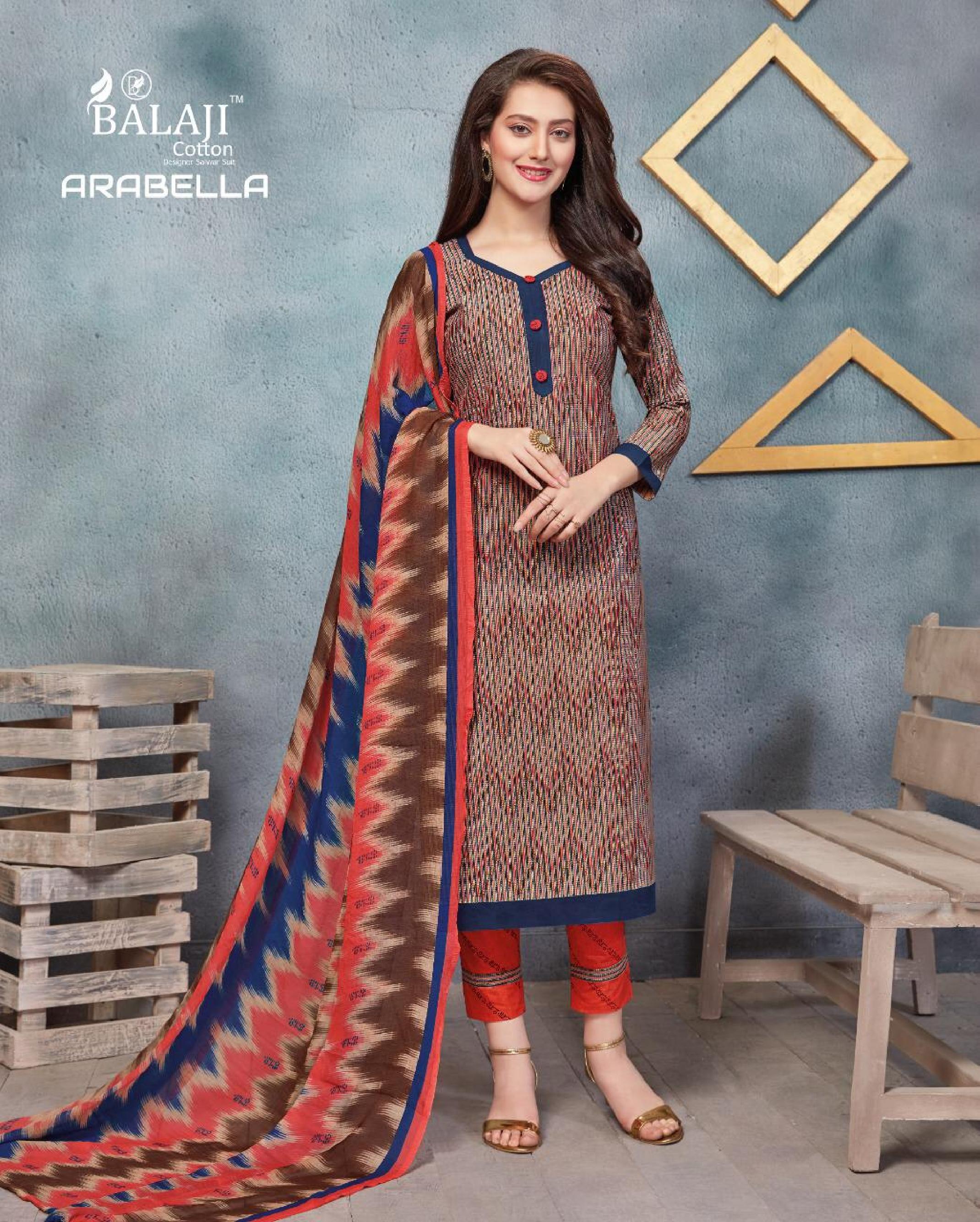 Balaji Present Arabella Vol 14 Dress Material