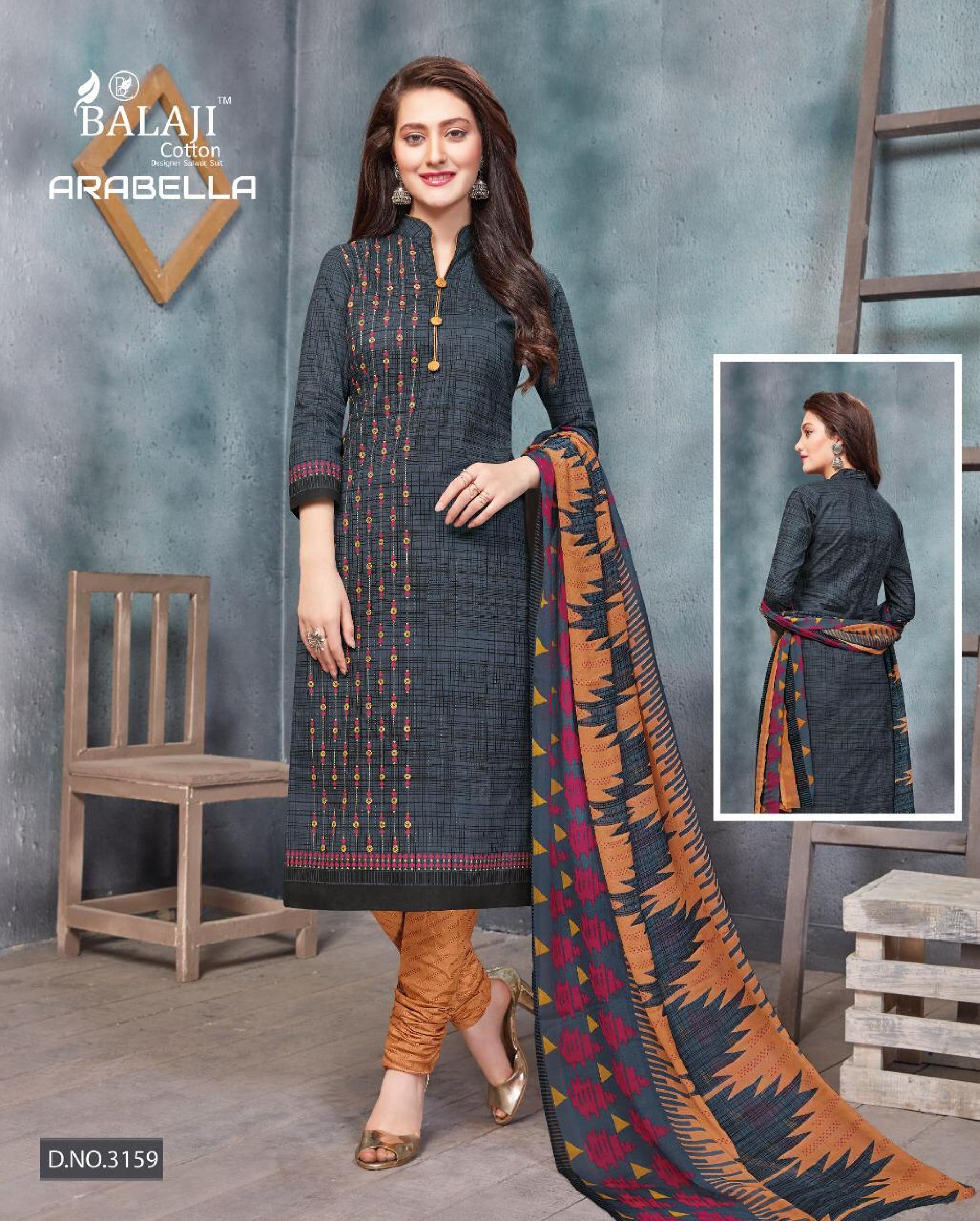Balaji Present Arabella Vol 14 Dress Material
