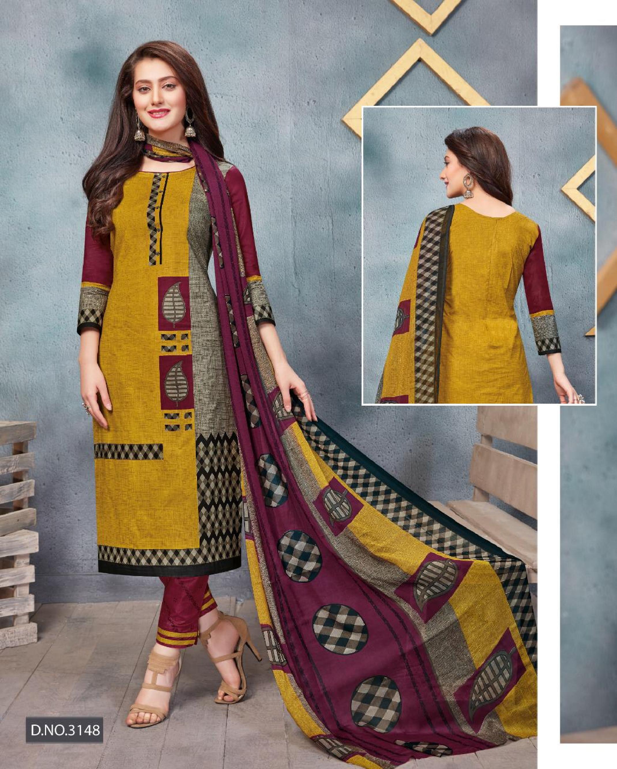 Balaji Present Arabella Vol 14 Dress Material