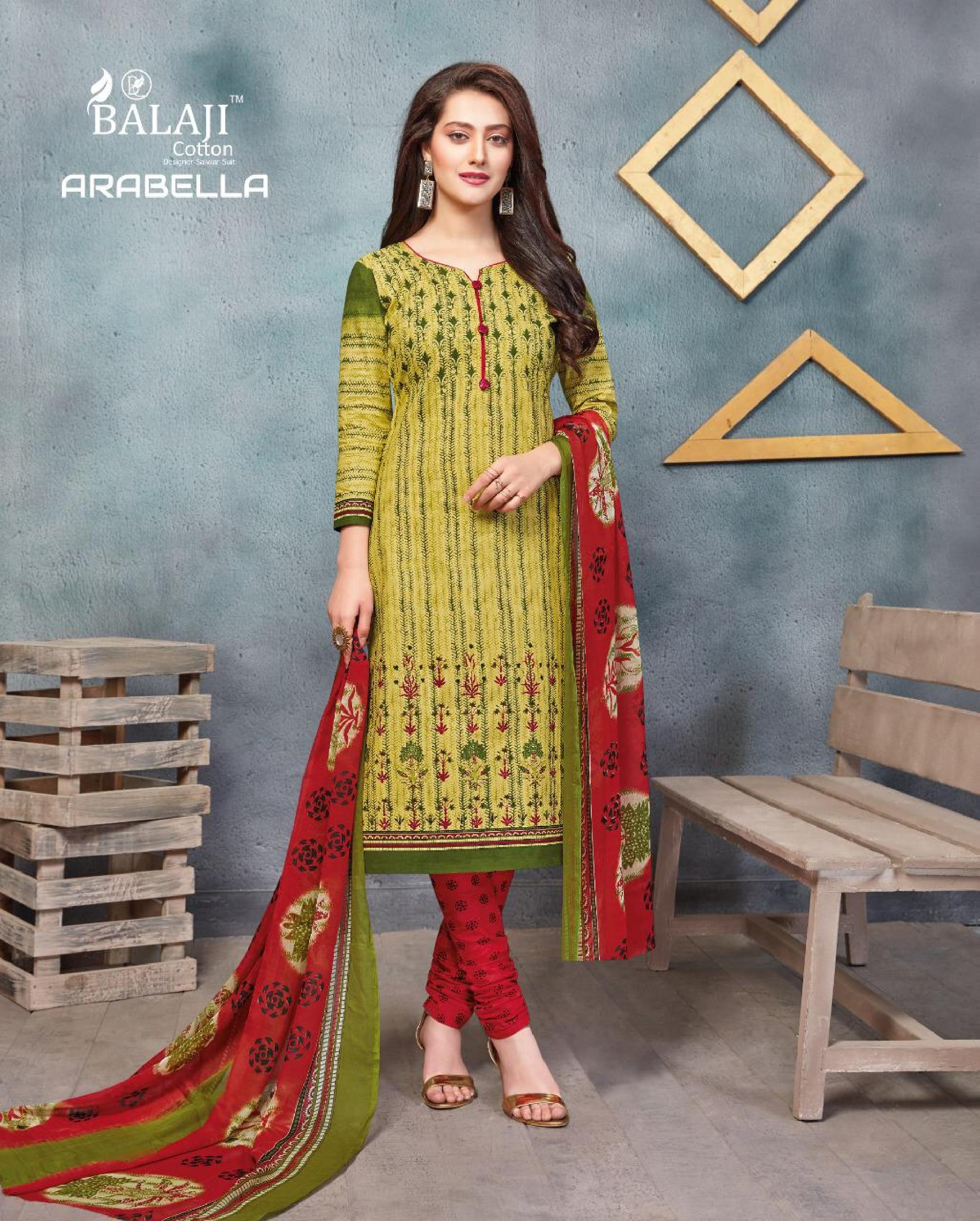 Balaji Present Arabella Vol 14 Dress Material