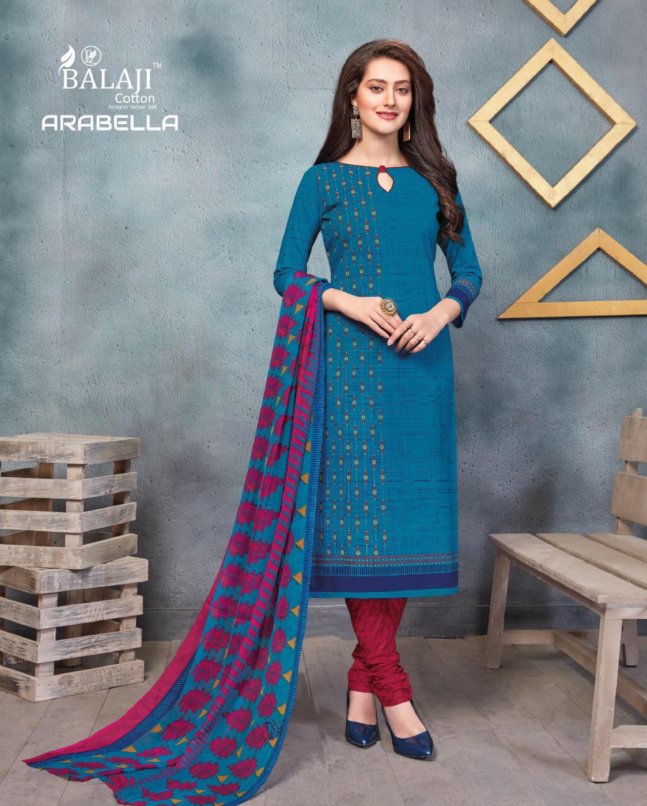 Balaji Present Arabella Vol 14 Dress Material