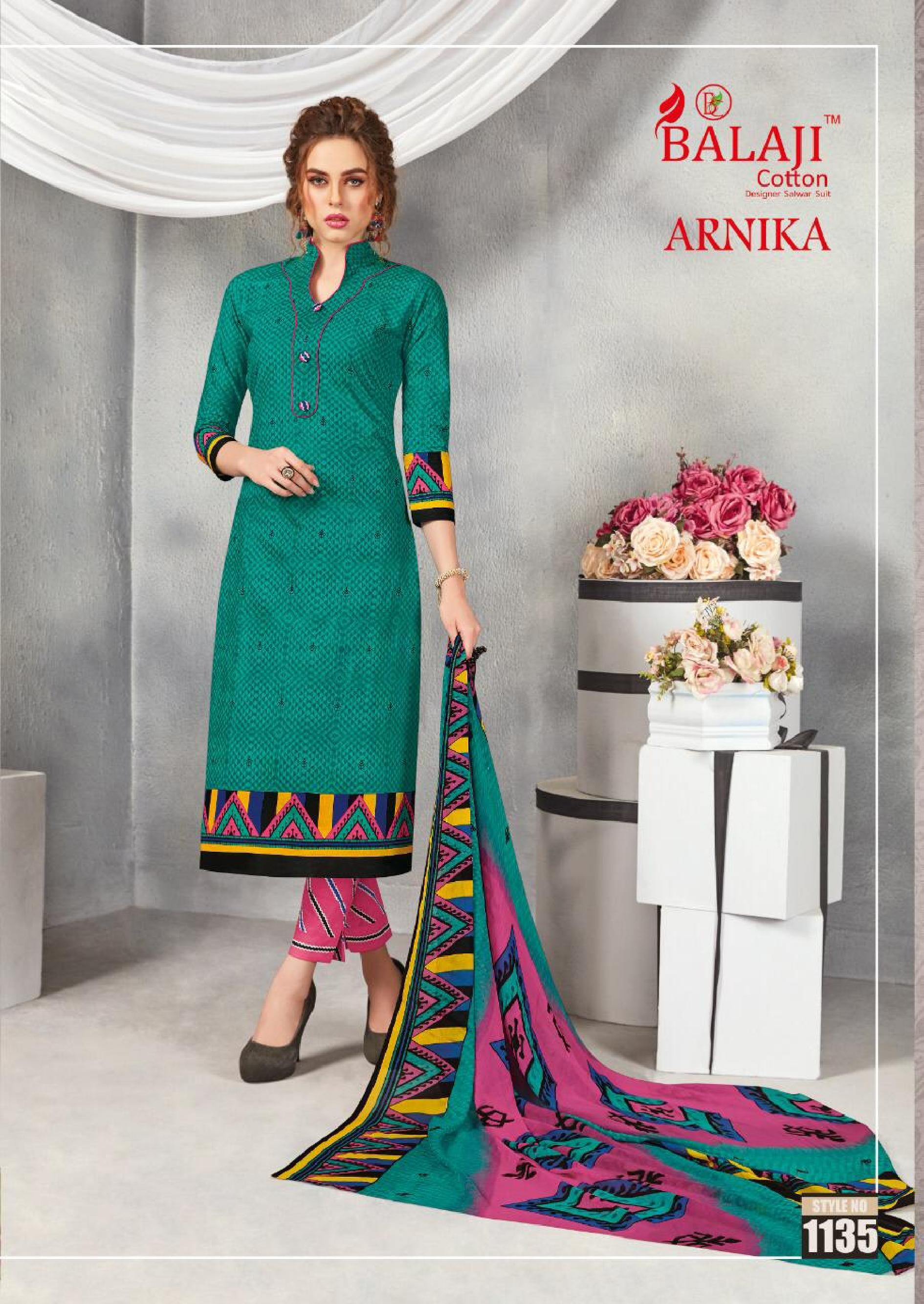 Balaji Present Arnika Vol 9 Dress Material Catalogue