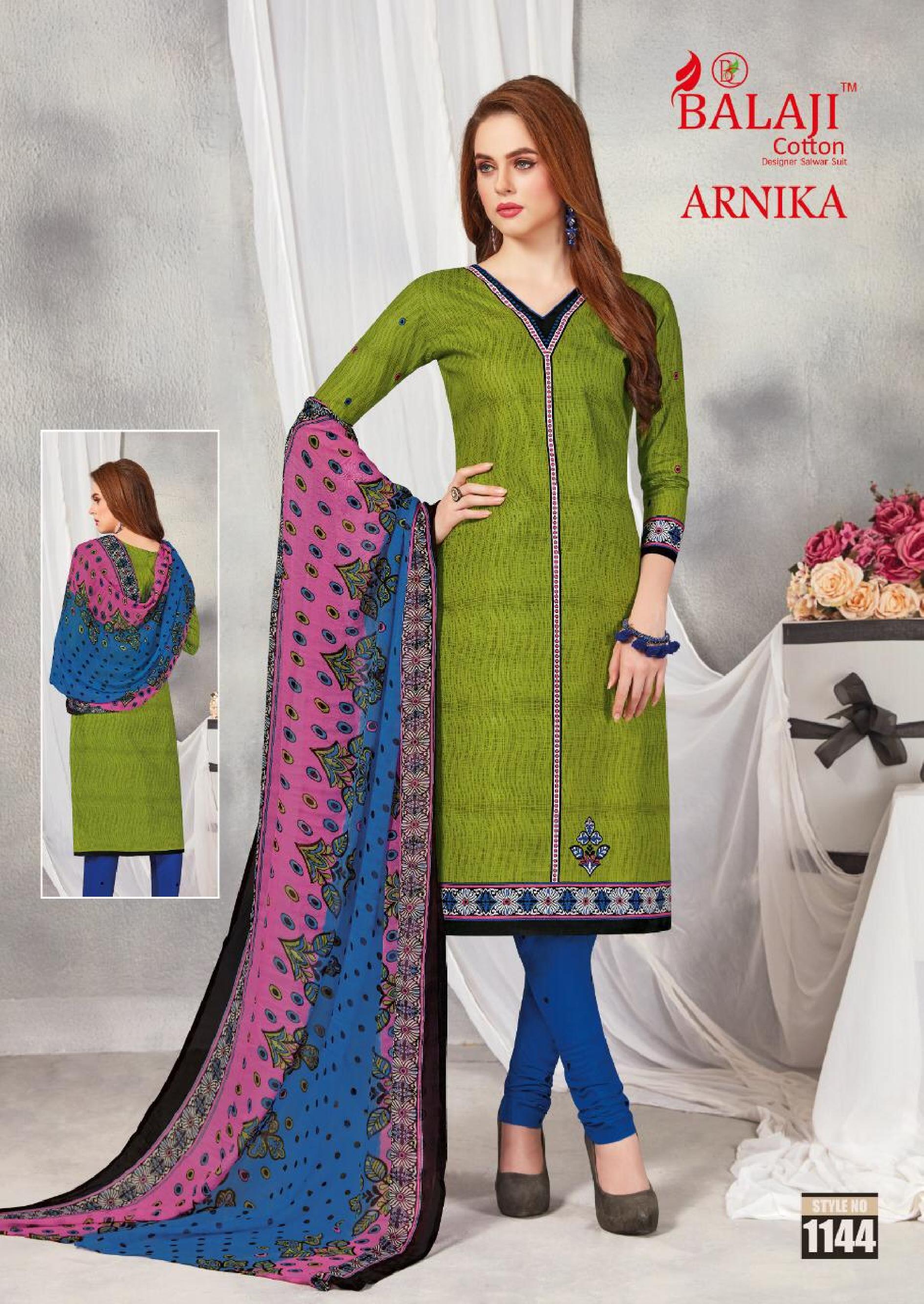 Balaji Present Arnika Vol 9 Dress Material Catalogue