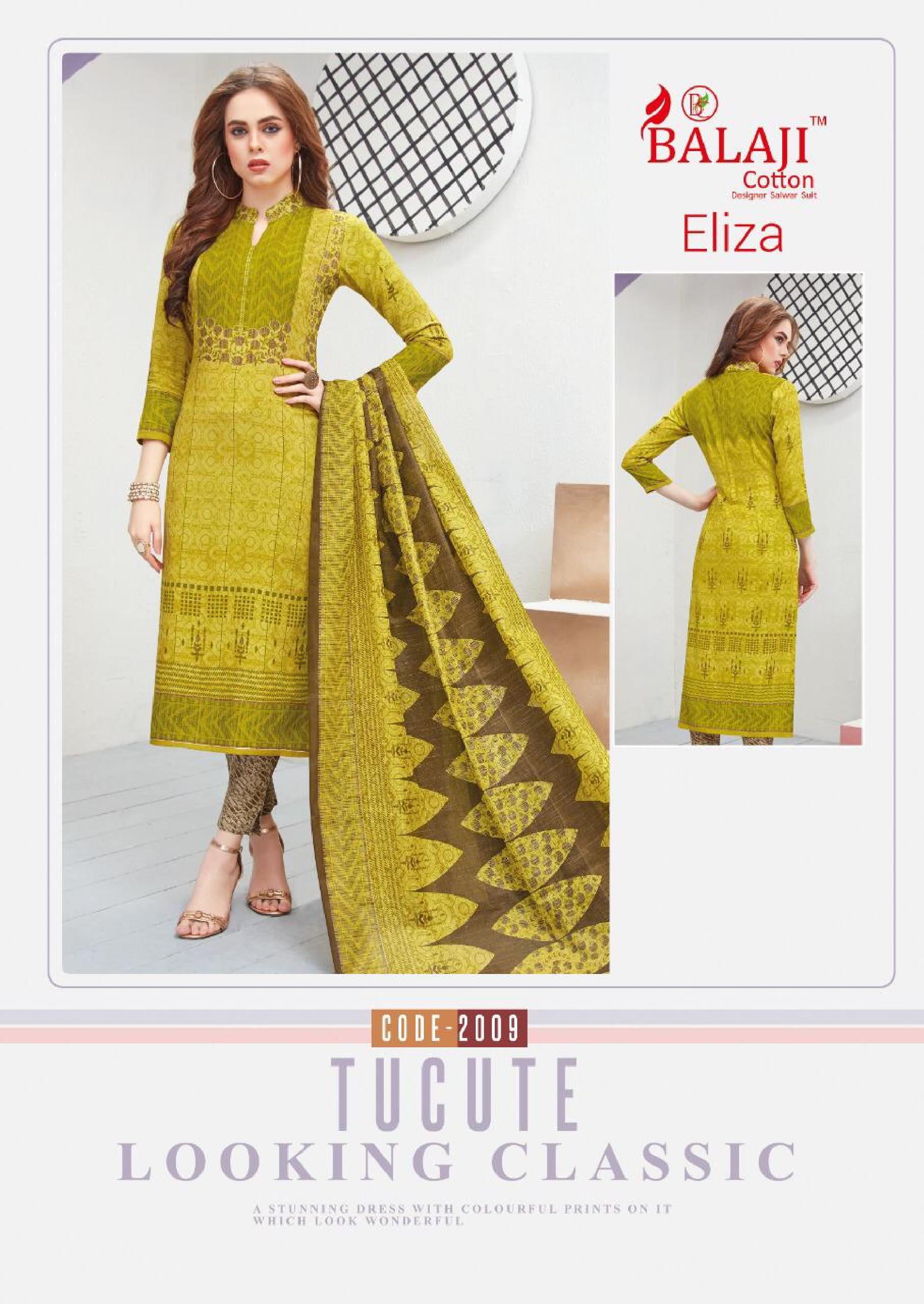 Balaji Present Eliza Vol 2 Dress Material Catalogue