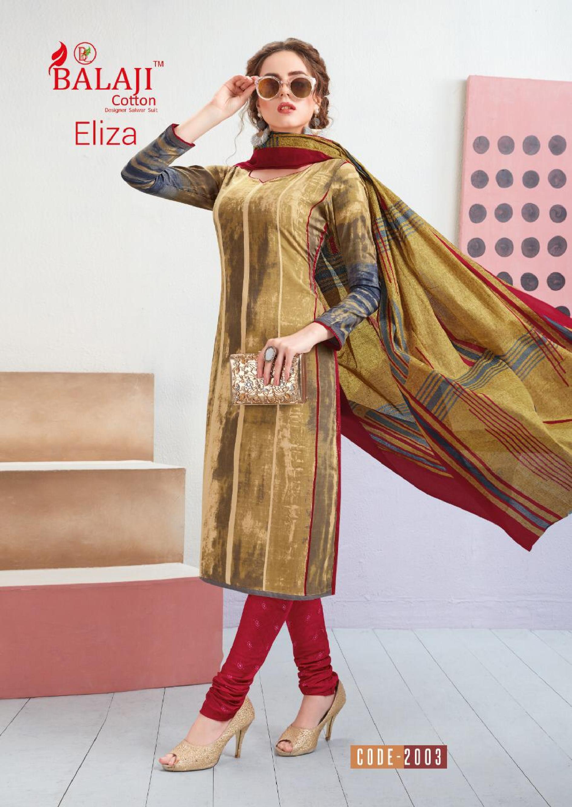 Balaji Present Eliza Vol 2 Dress Material Catalogue