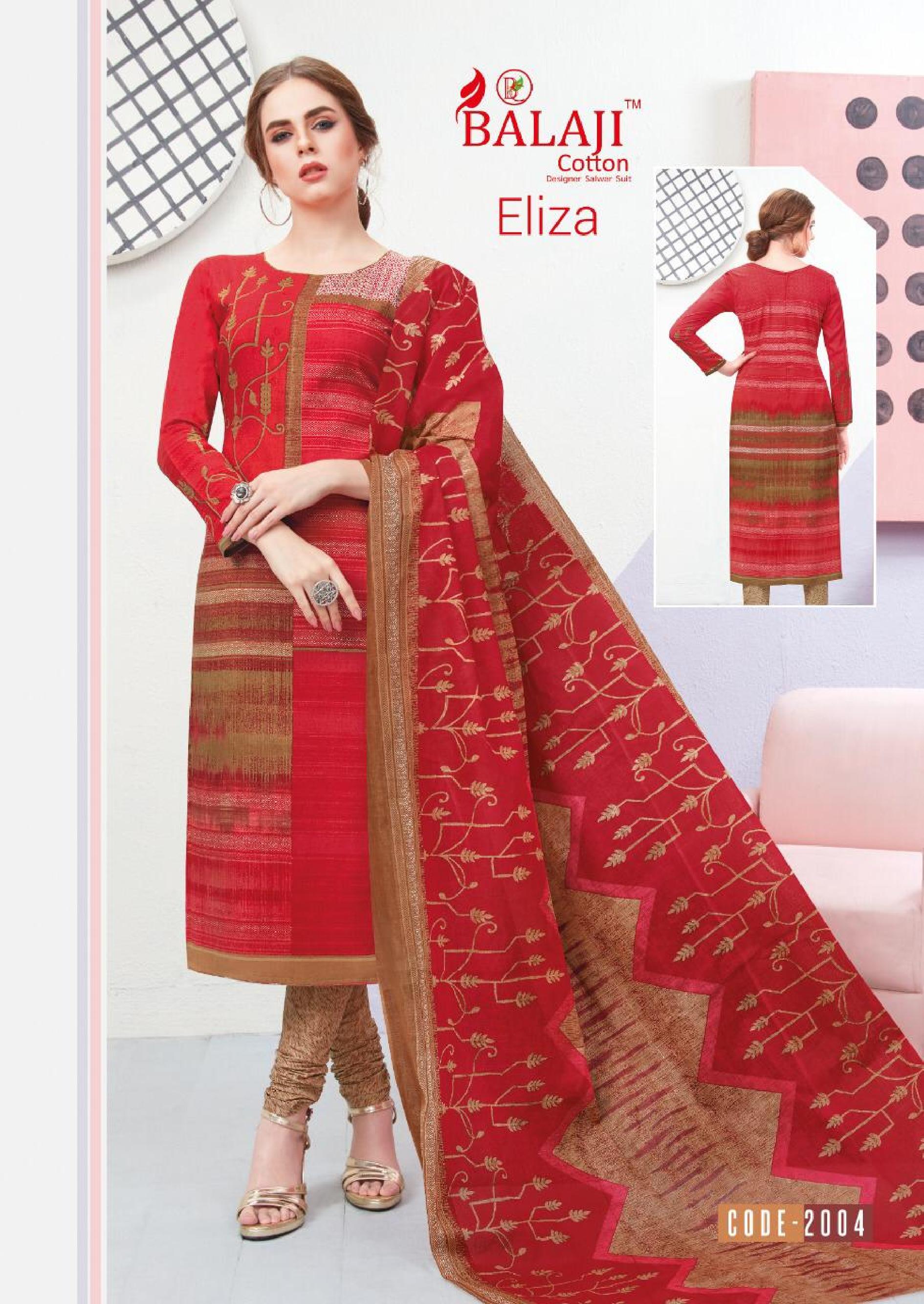 Balaji Present Eliza Vol 2 Dress Material Catalogue