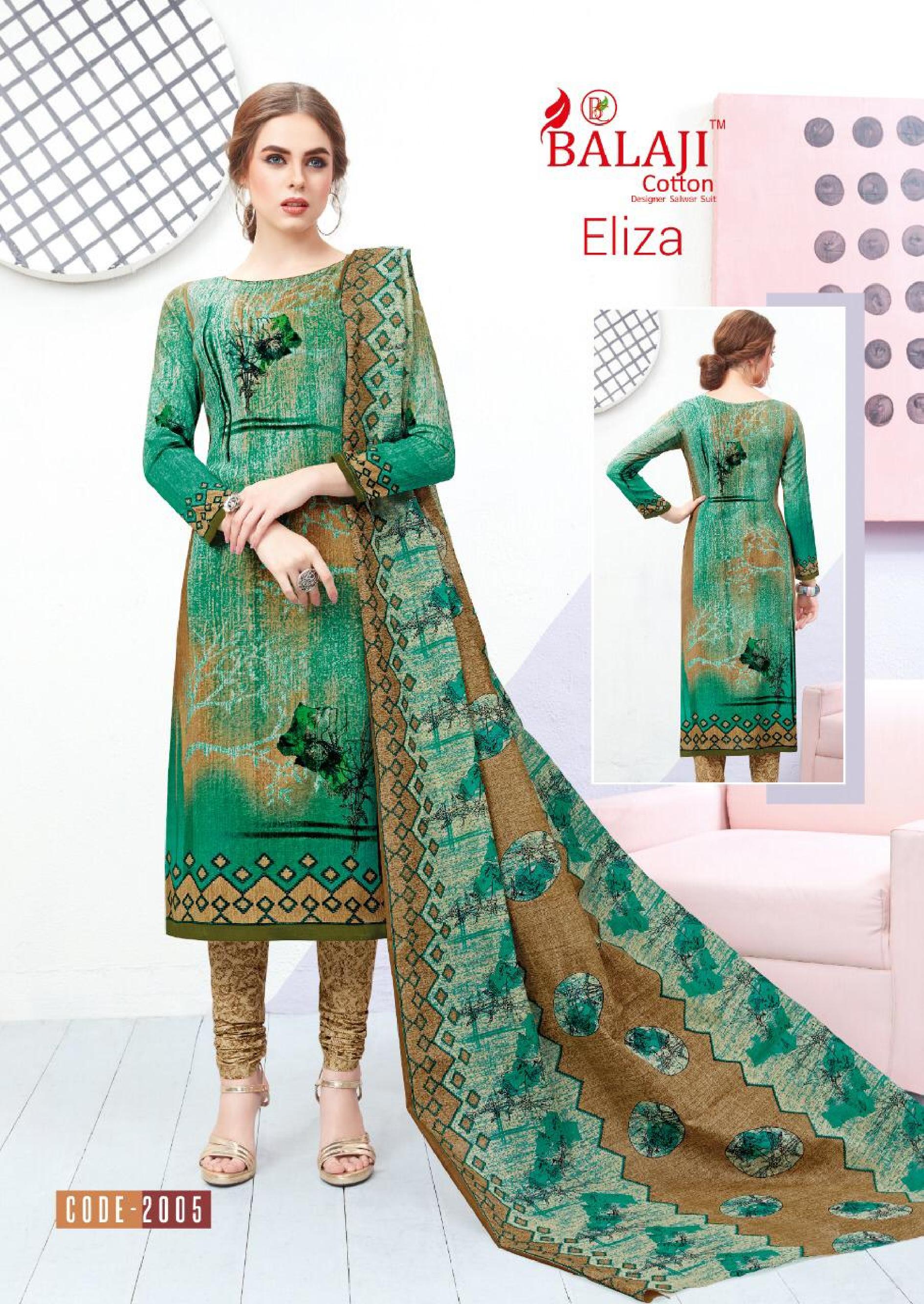 Balaji Present Eliza Vol 2 Dress Material Catalogue