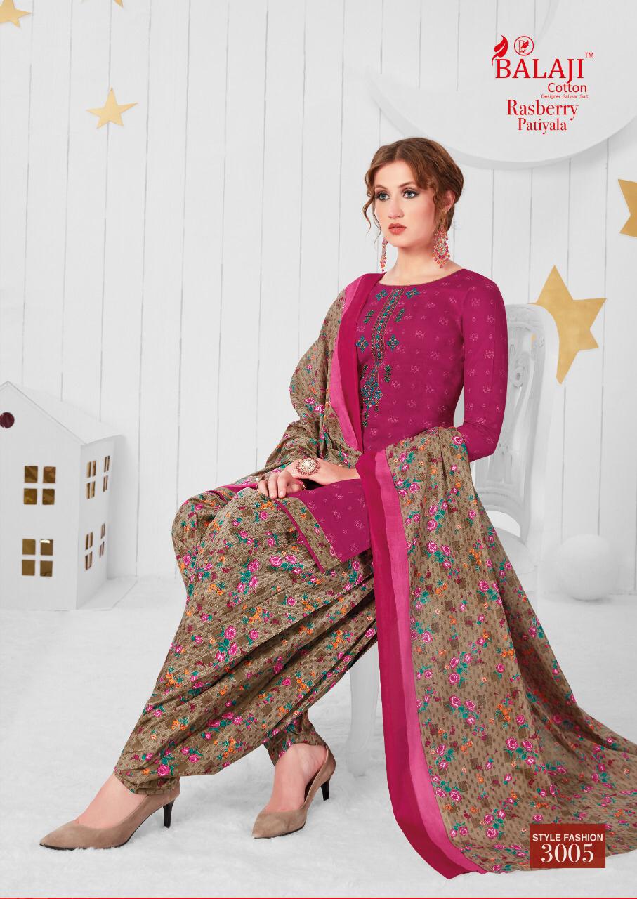 Balaji Present Rasberry Vol 3 Dress Material Catalogue