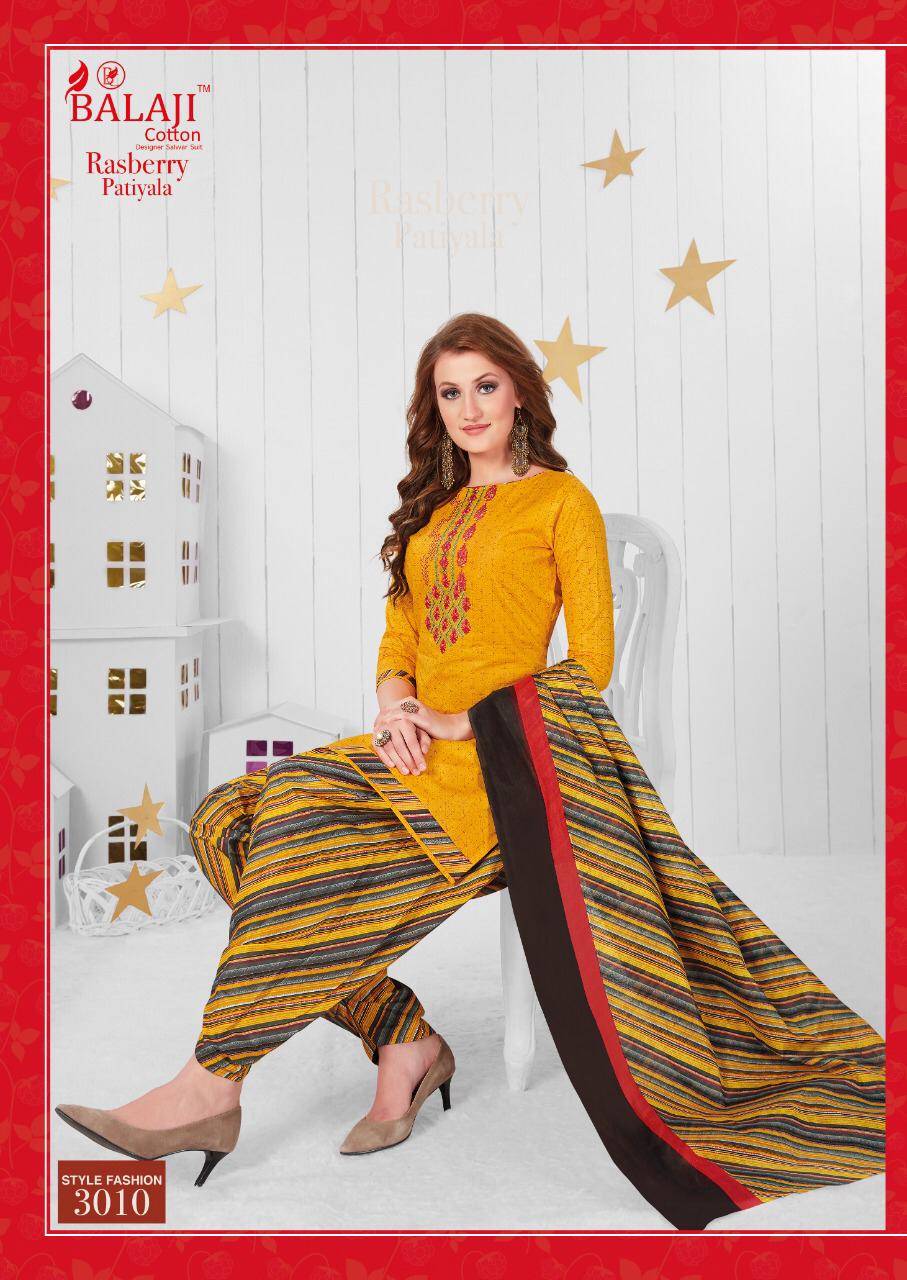 Balaji Present Rasberry Vol 3 Dress Material Catalogue
