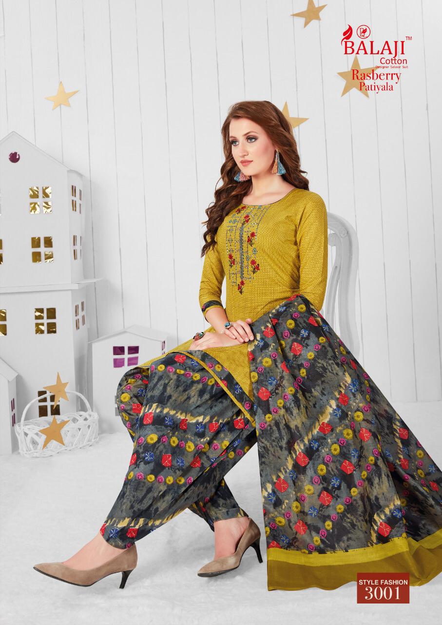 Balaji Present Rasberry Vol 3 Dress Material Catalogue