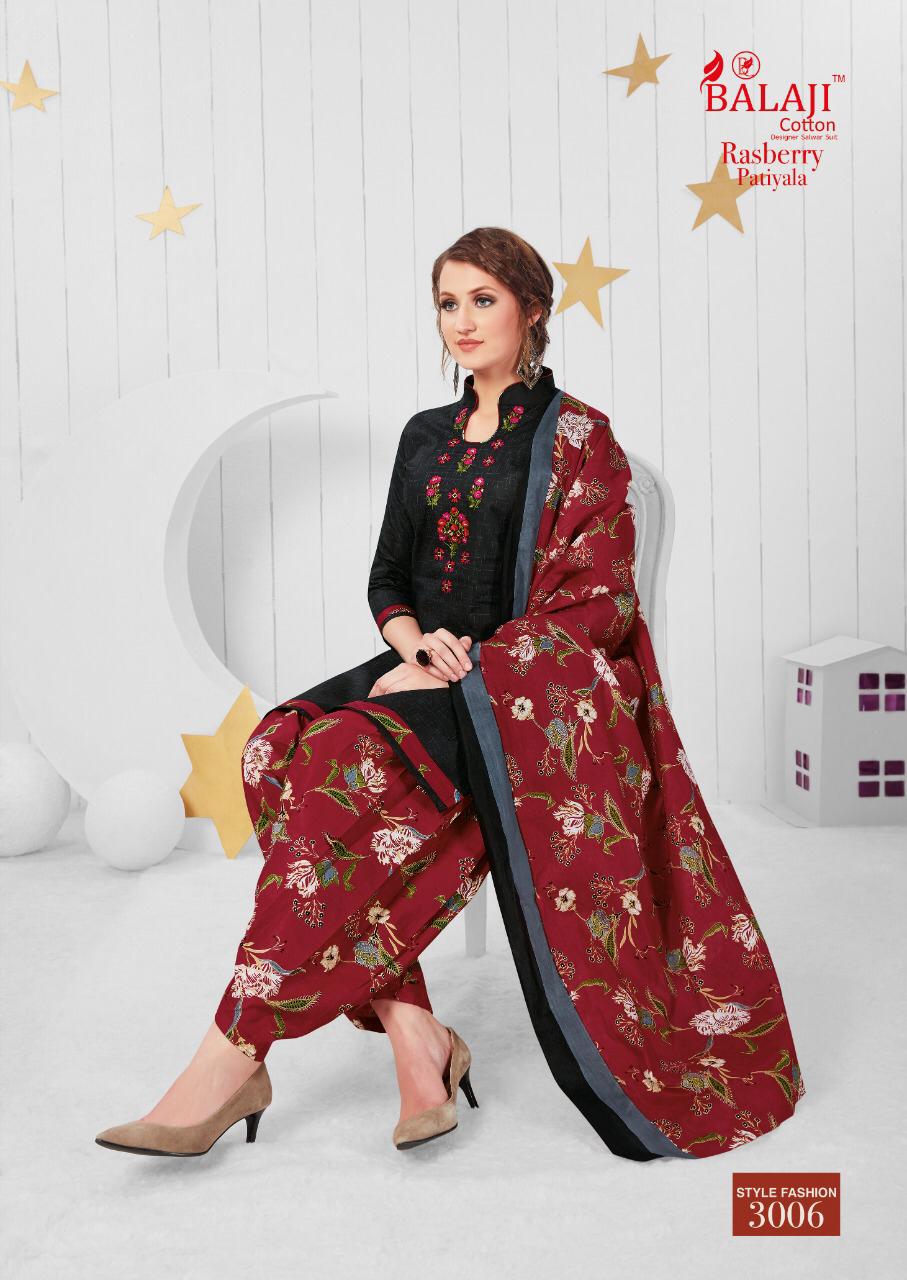 Balaji Present Rasberry Vol 3 Dress Material Catalogue