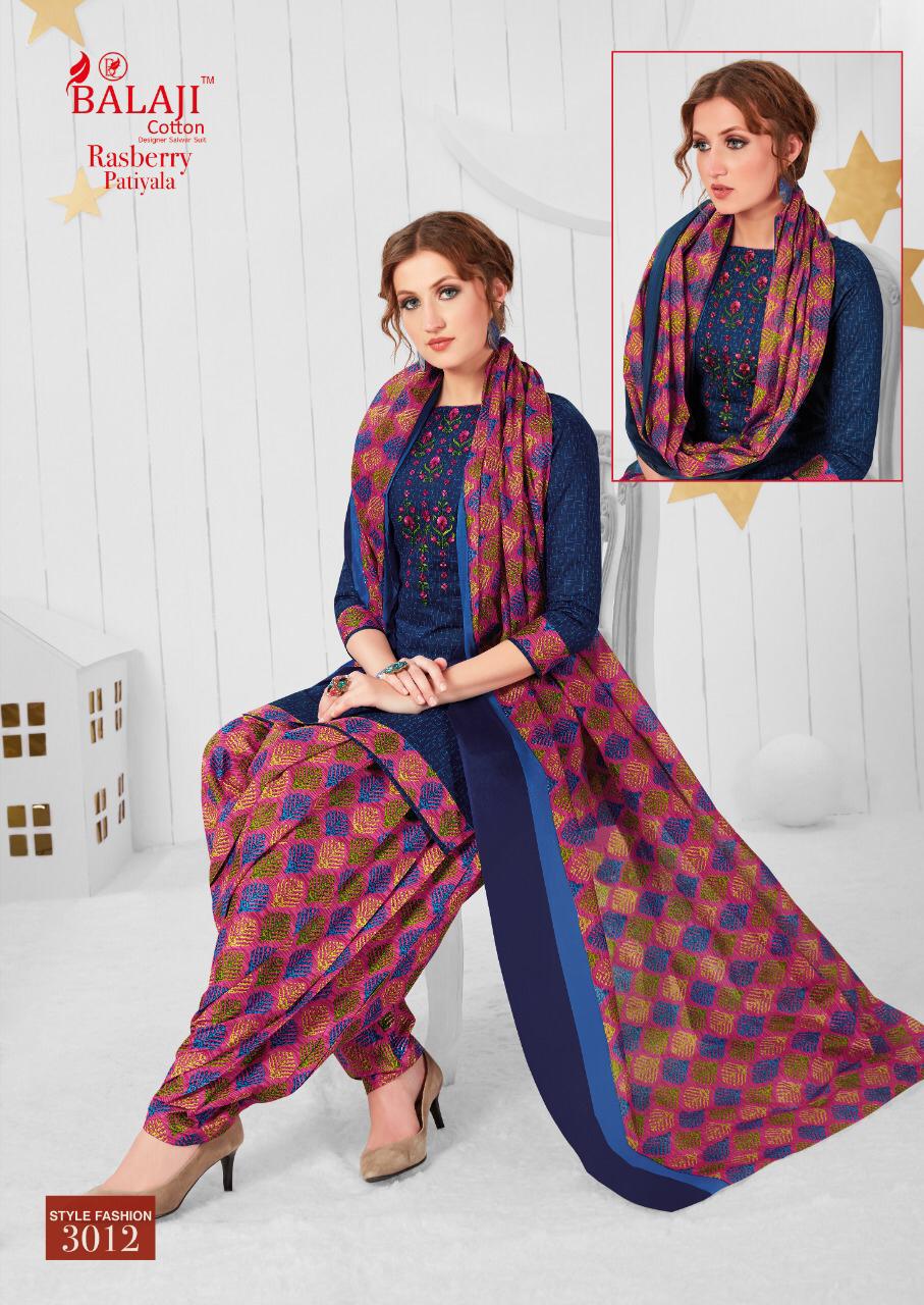 Balaji Present Rasberry Vol 3 Dress Material Catalogue