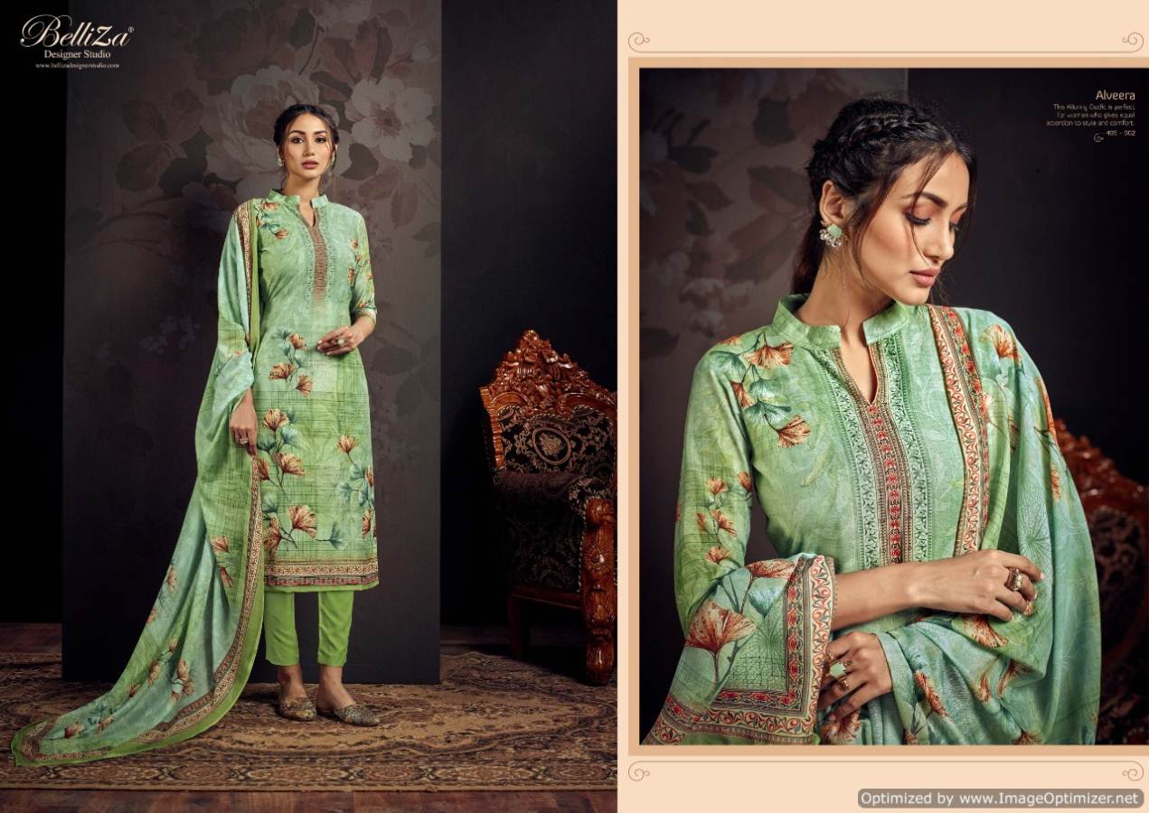 Belliza Present Alveera Vol 2 Dress Material Collection.