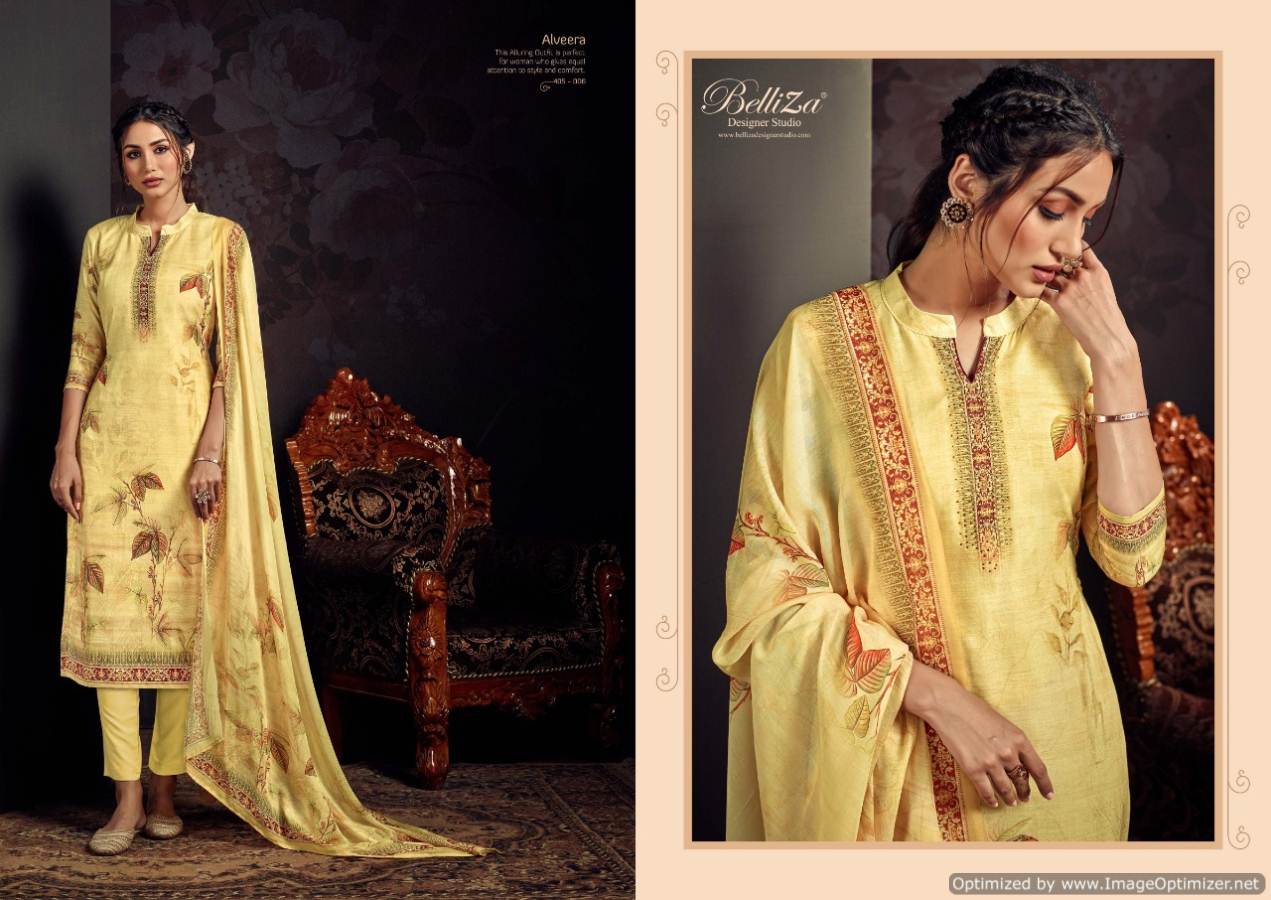Belliza Present Alveera Vol 2 Dress Material Collection.