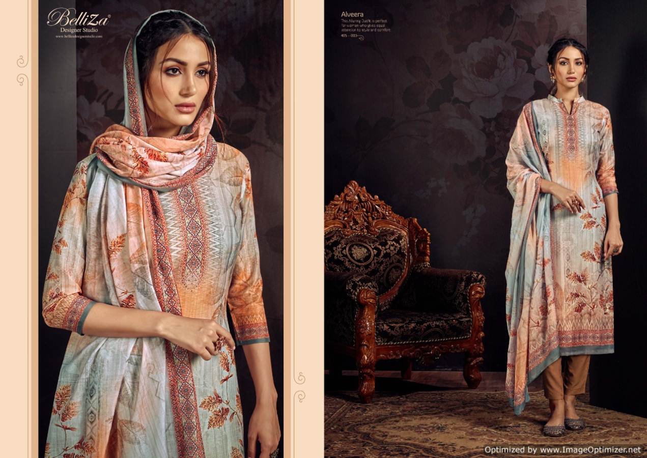 Belliza Present Alveera Vol 2 Dress Material Collection.