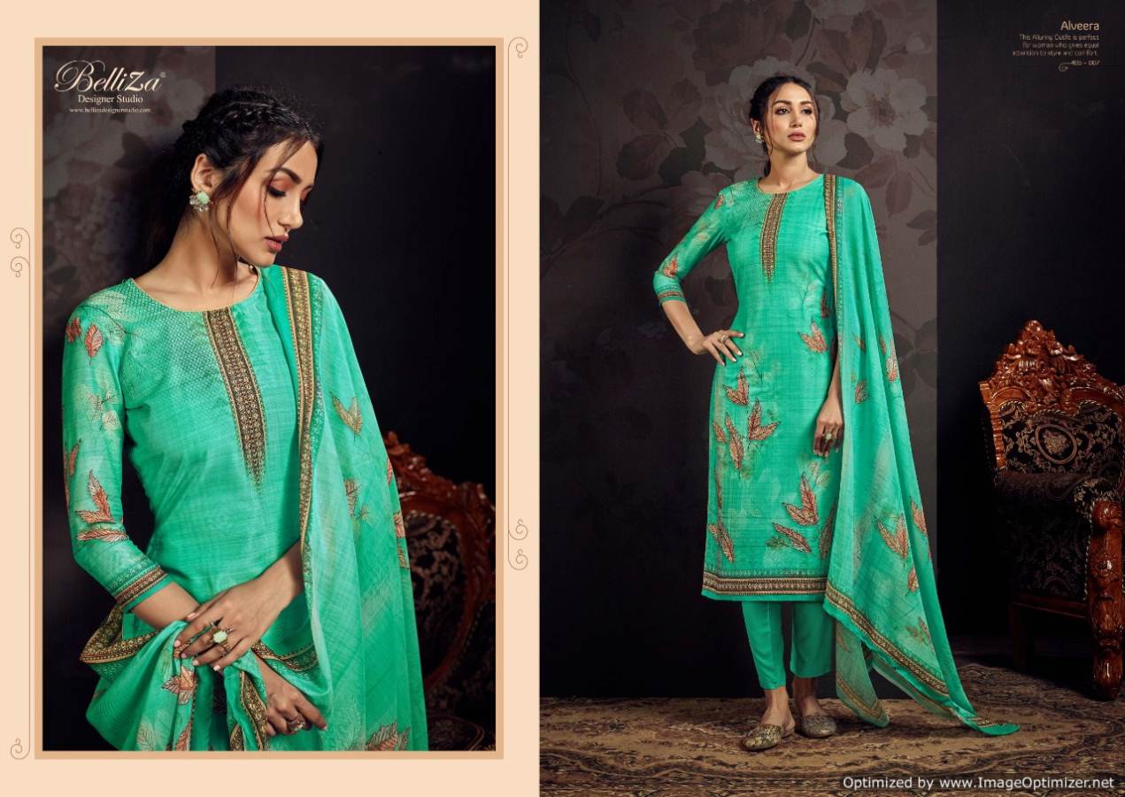 Belliza Present Alveera Vol 2 Dress Material Collection.