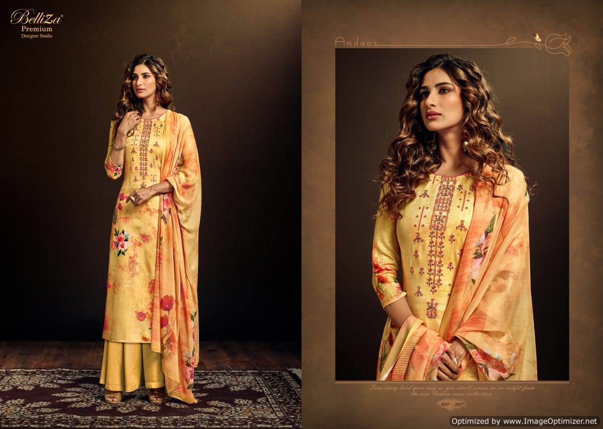 Belliza Present Andaaz  Festive Wear Collection