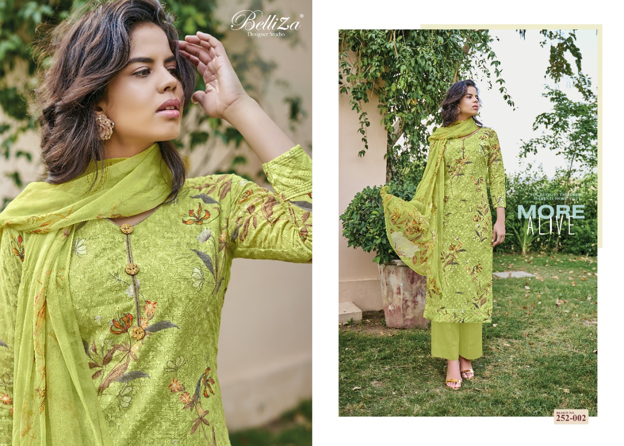 Belliza Present Isabelle Dress Material Catalogue