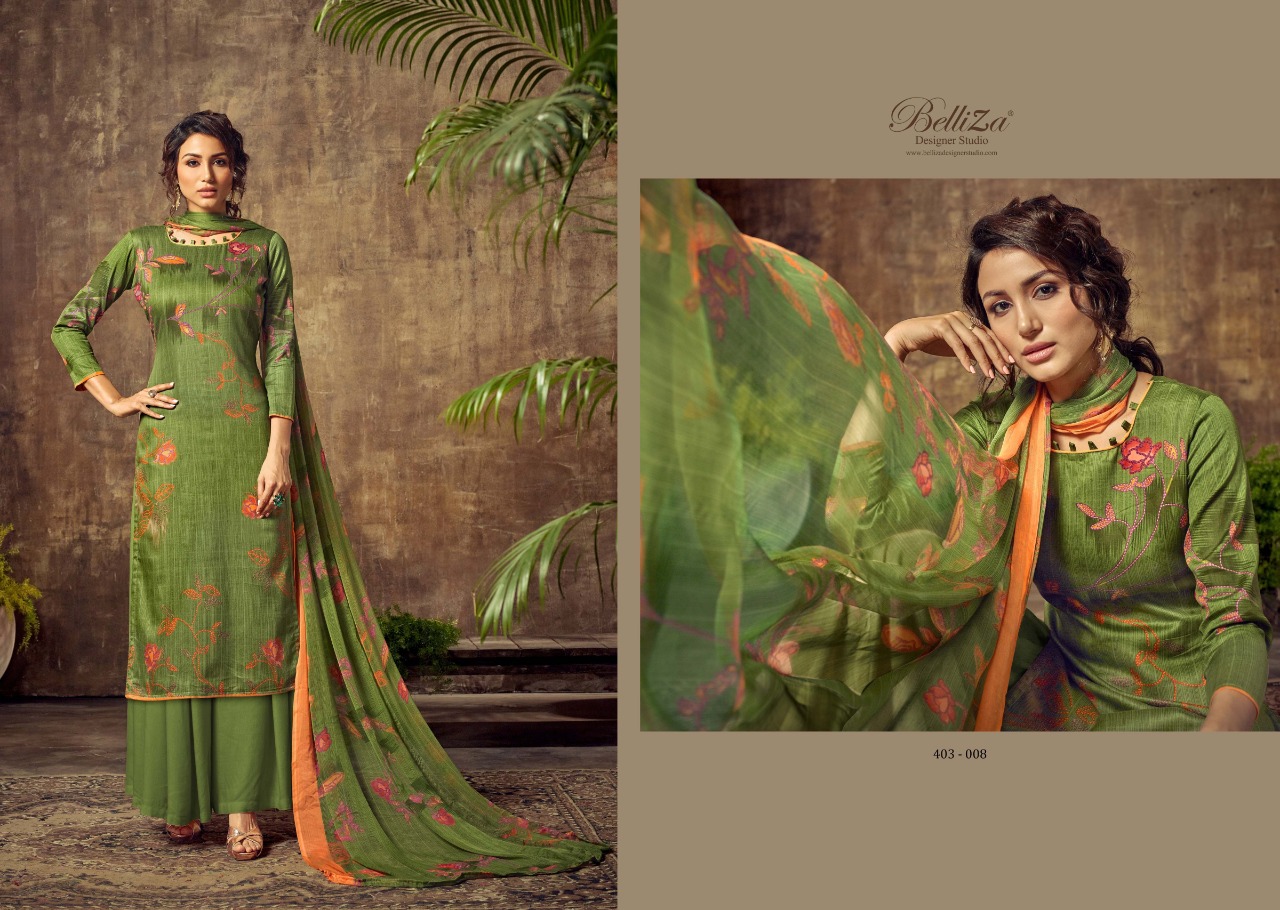 Belliza Present Nazar Dress Material Catalogue