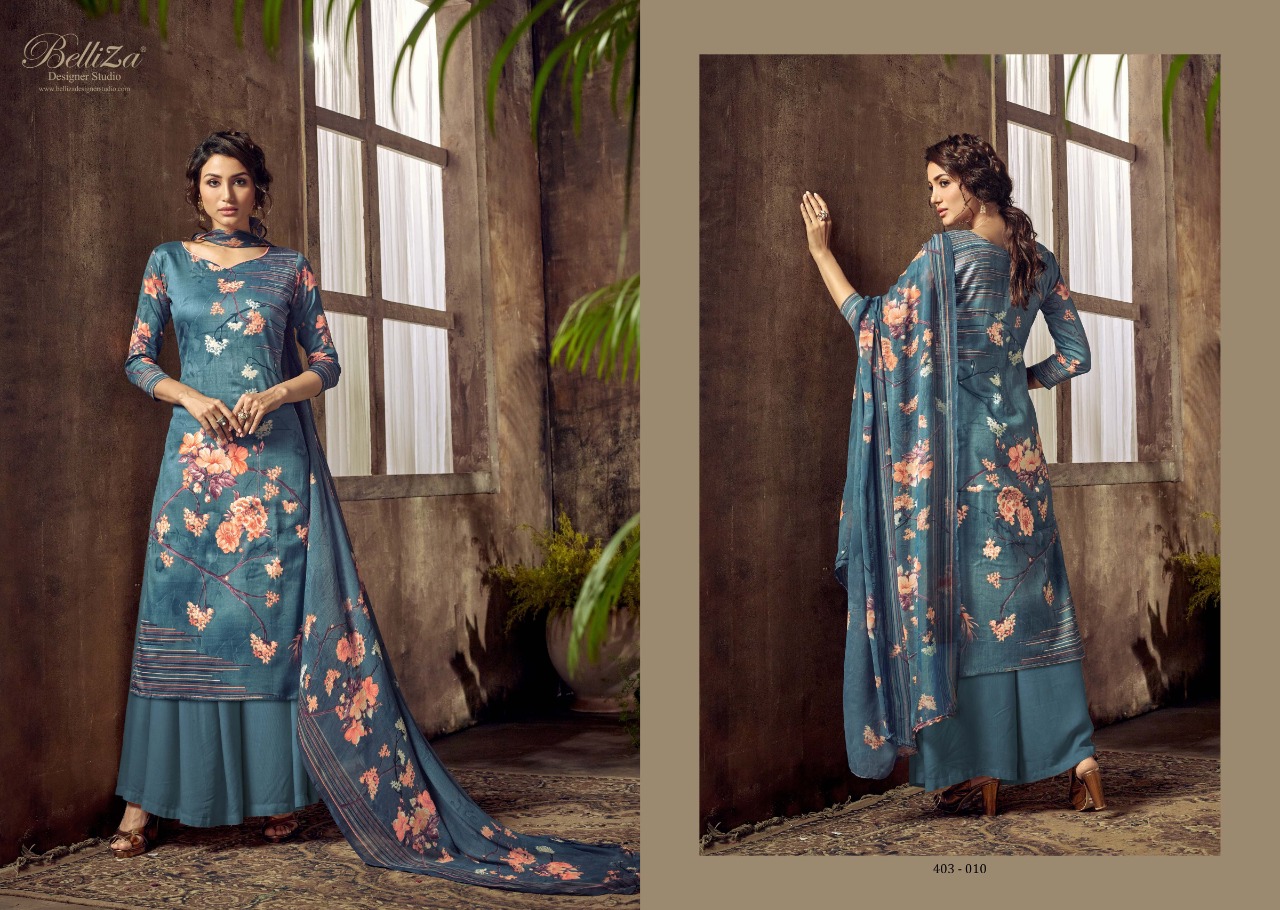 Belliza Present Nazar Dress Material Catalogue