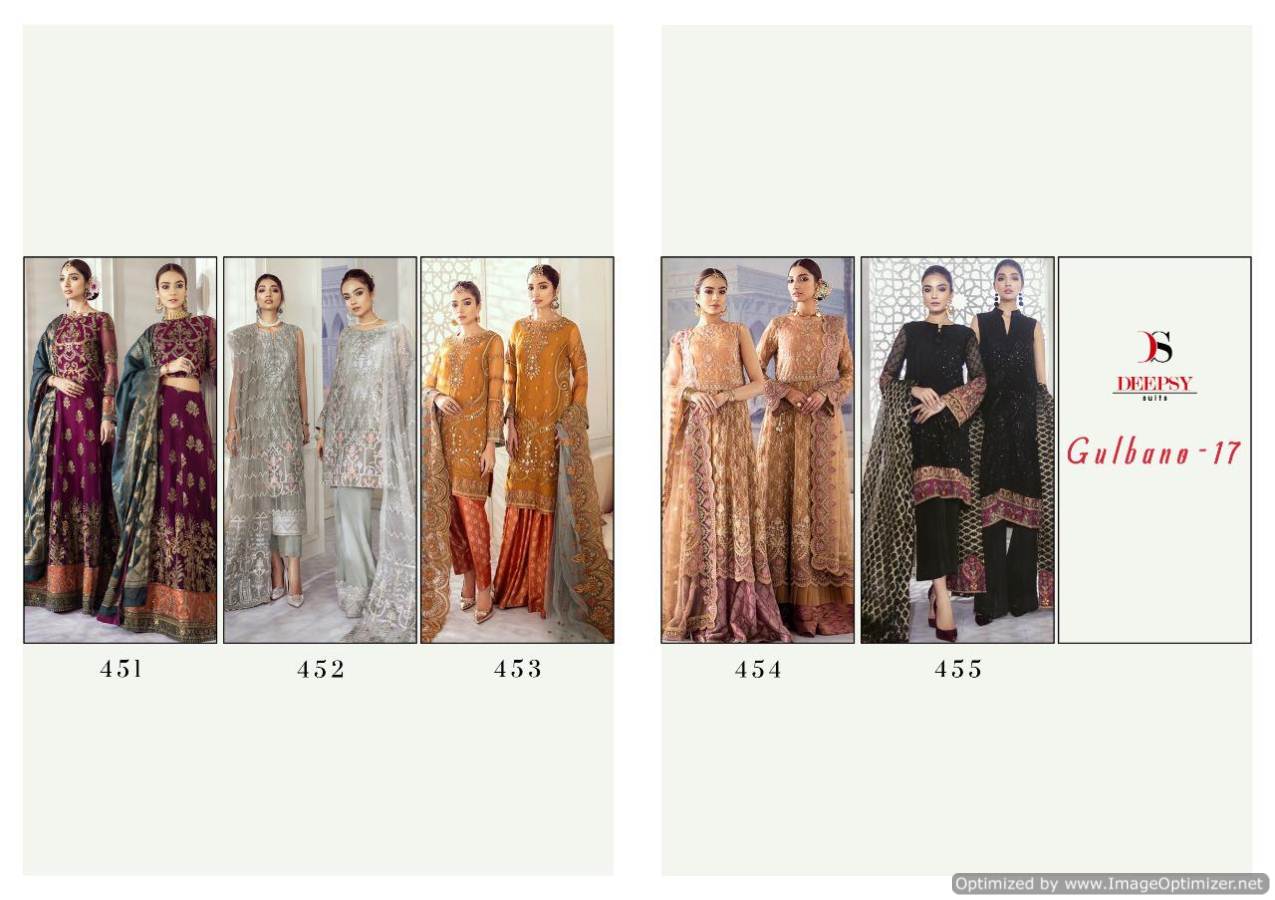 Deepsy Present Gulbano Vol 17 Pakistani Salwar Suits