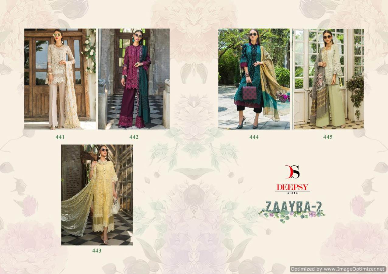 Deepsy Present Zaayra Vol 2 Pakistani Salwar Suits